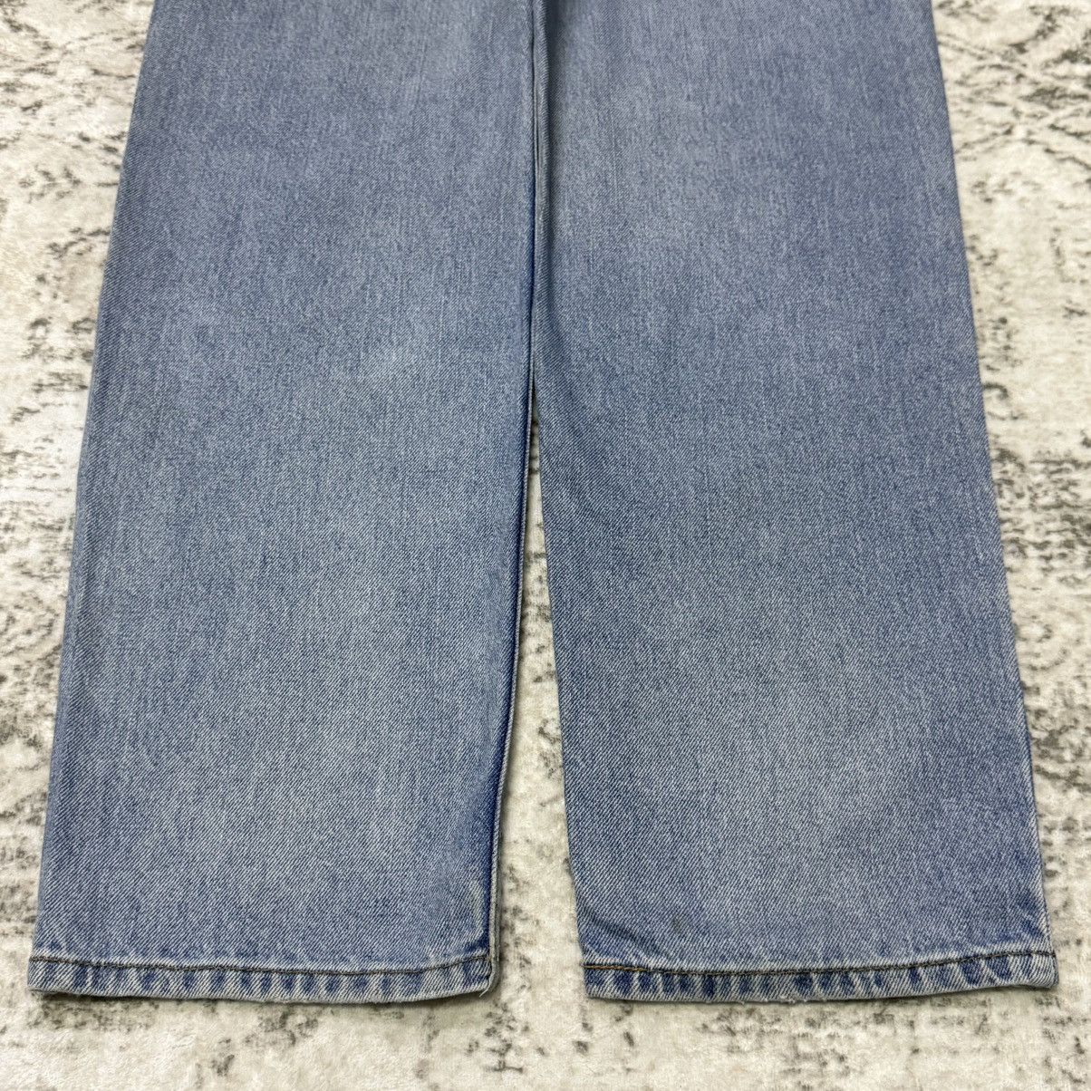 Levi's Vintage Levis 550 Relaxad Fit Distressed Fade Jeans Size US 36 / EU 52 - 8 Thumbnail