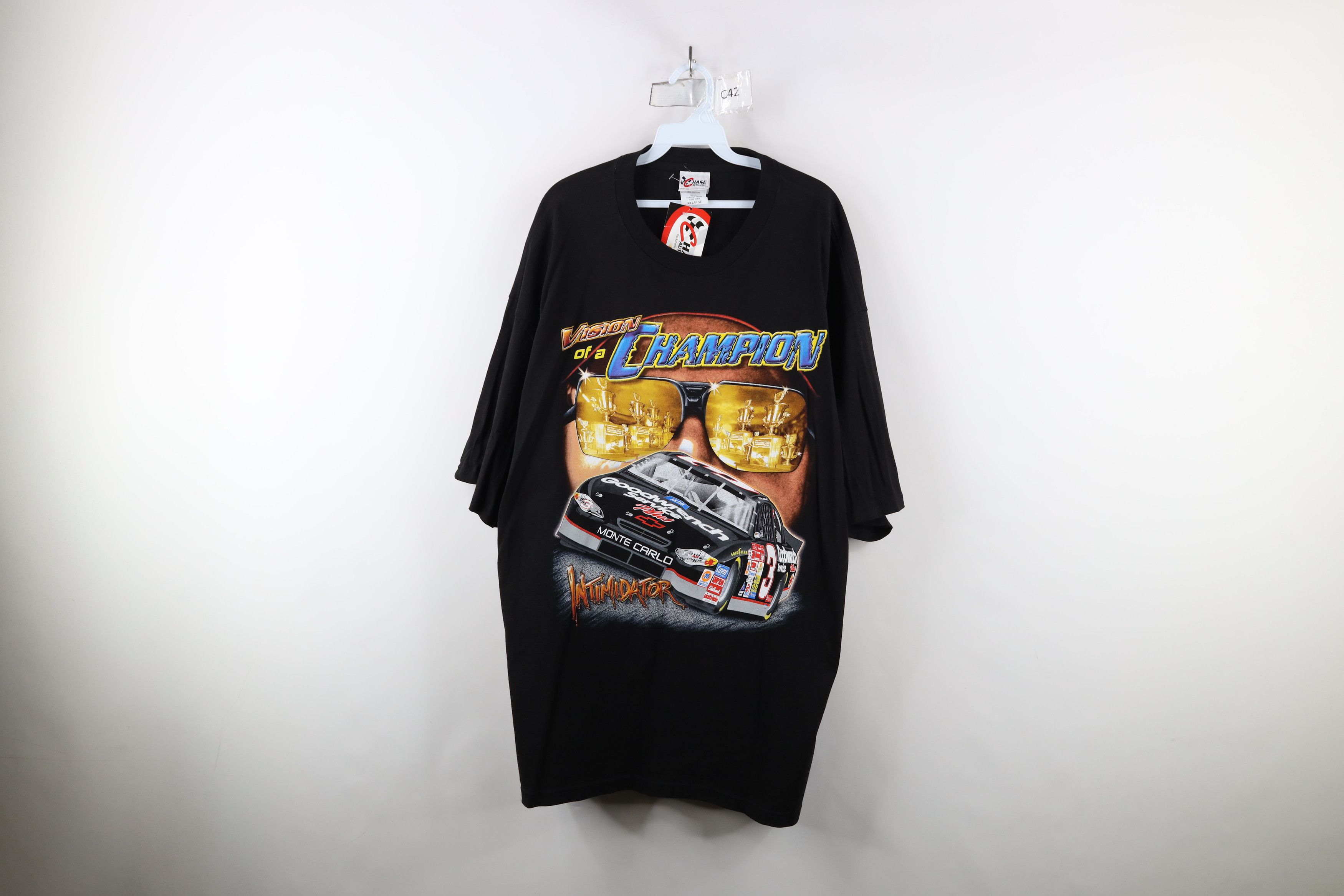 Vintage Deadstock Vintage Y2K 2001 NASCAR All Over Print T-Shirt Size US XXL / EU 58 / 5 - 1 Thumbnail