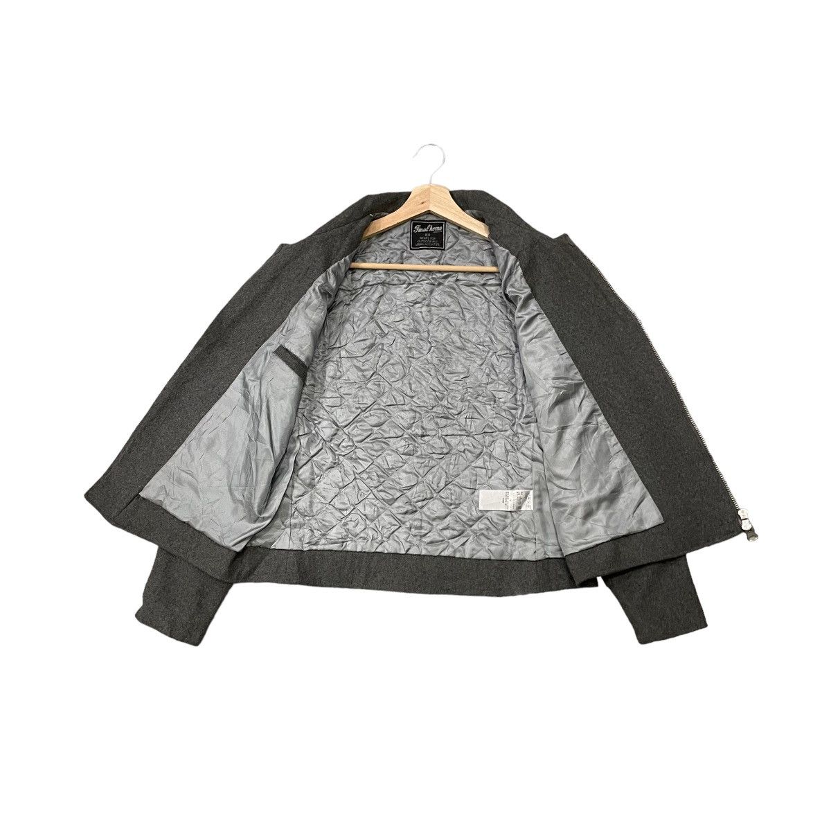 Final Home Vintage Final Home Issey Miyake Wool Double Collar Jacket Size US M / EU 48-50 / 2 - 18 Thumbnail