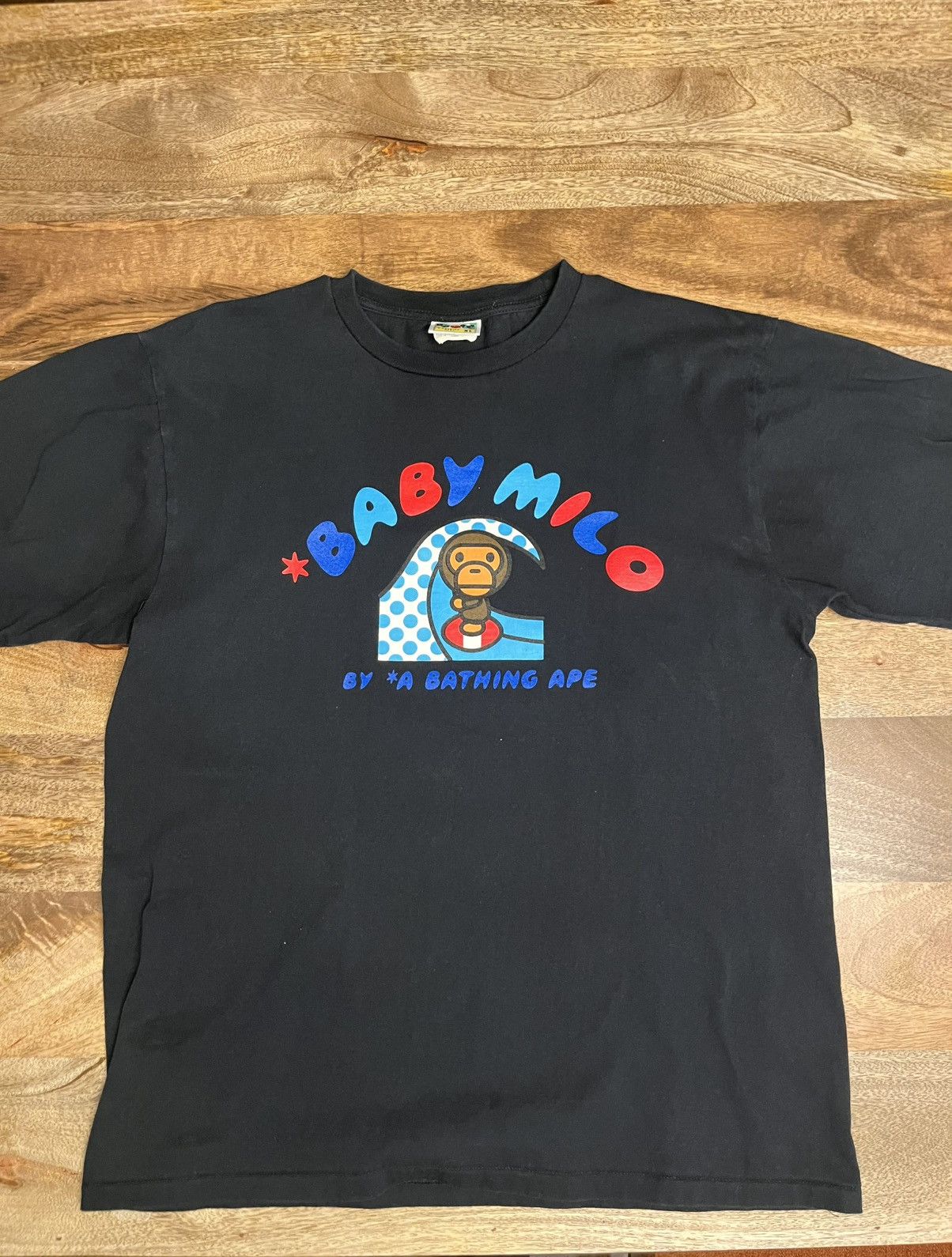 Bape Bape baby milo surf t shirt Size US XL / EU 56 / 4 - 1 Thumbnail