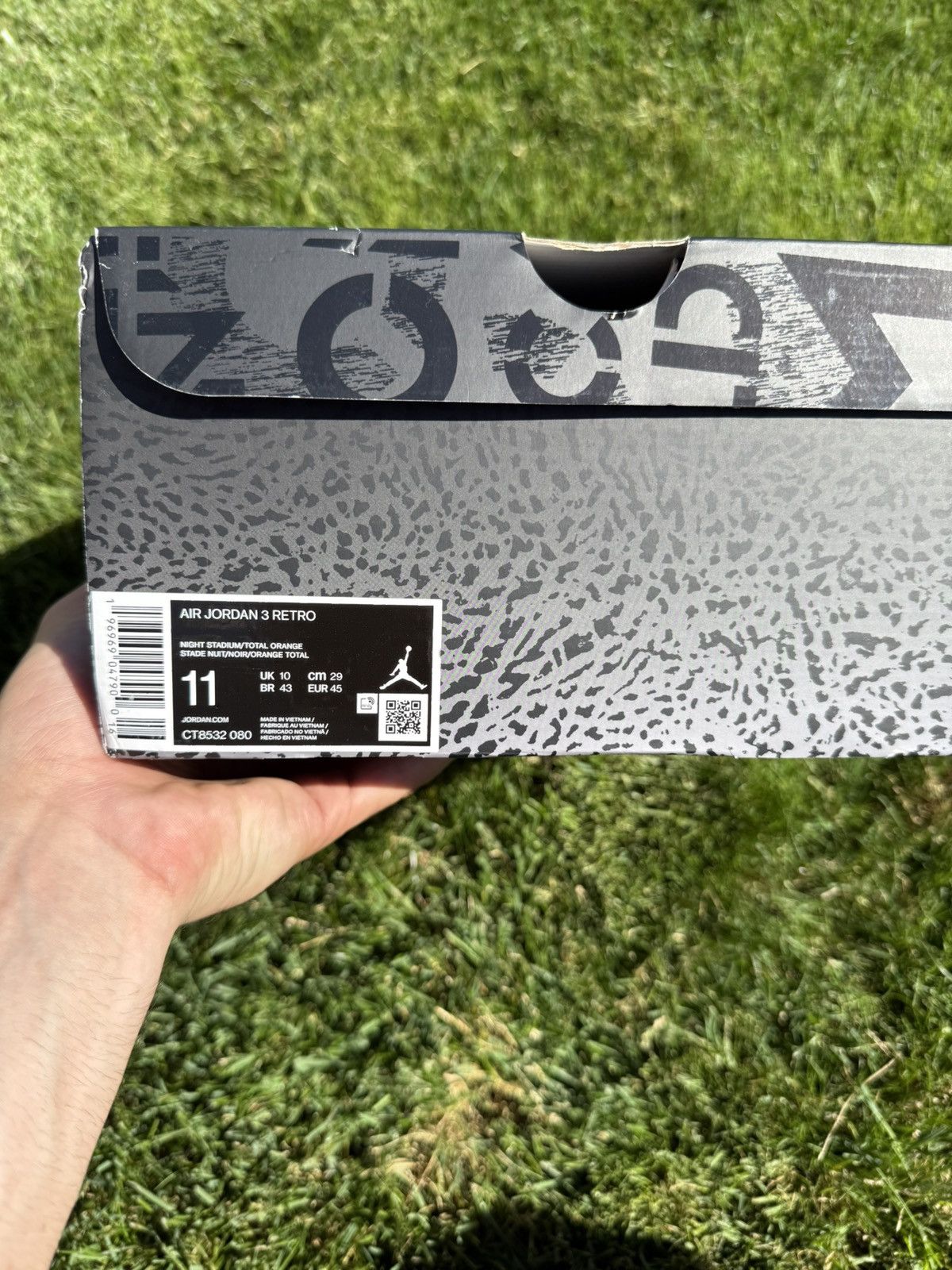 Jordan Brand Jordan 3 FEAR Size US 11 / EU 44 - 5 Thumbnail