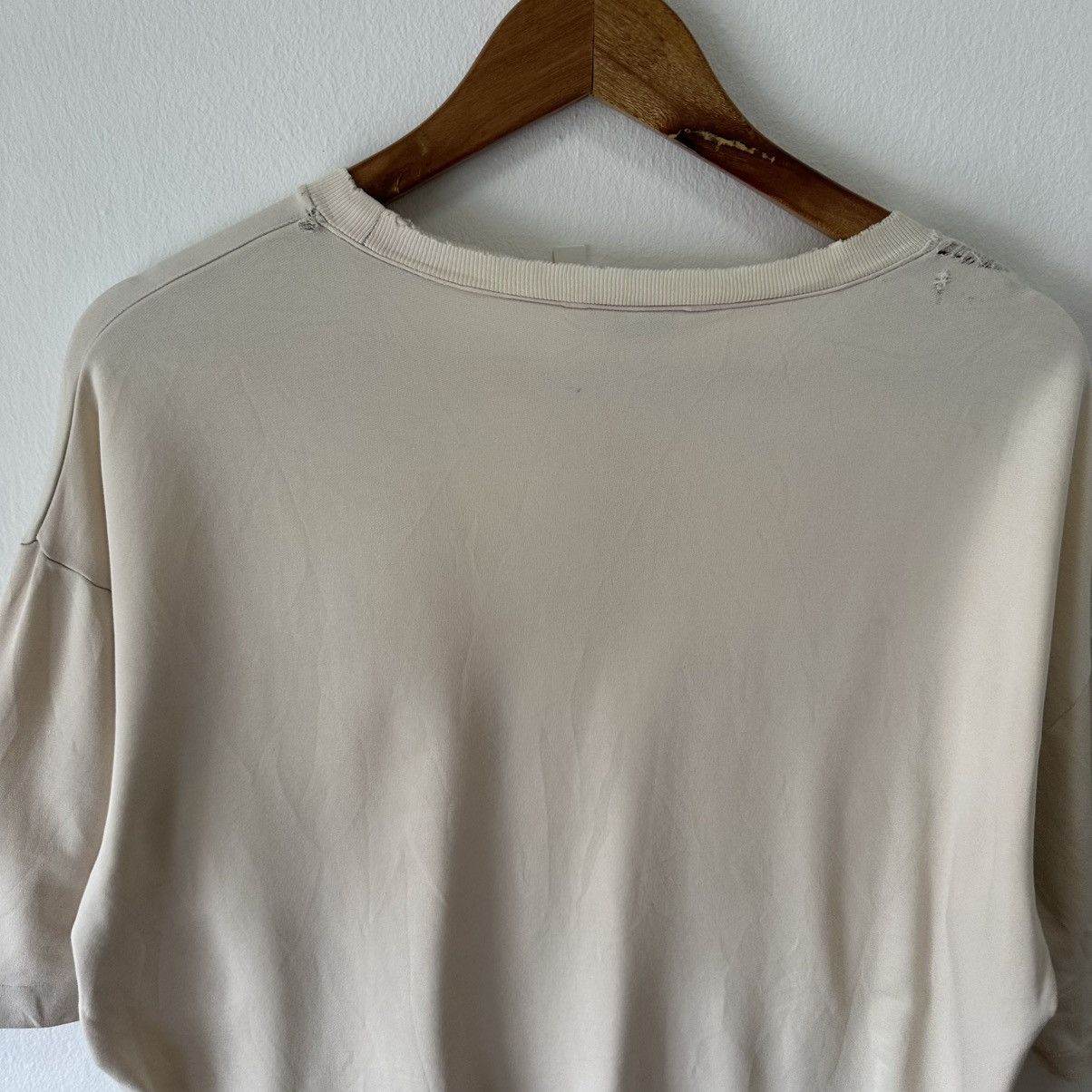 Auralee Aurelee Distress Basic T Shirt Size US L / EU 52-54 / 3 - 5 Thumbnail