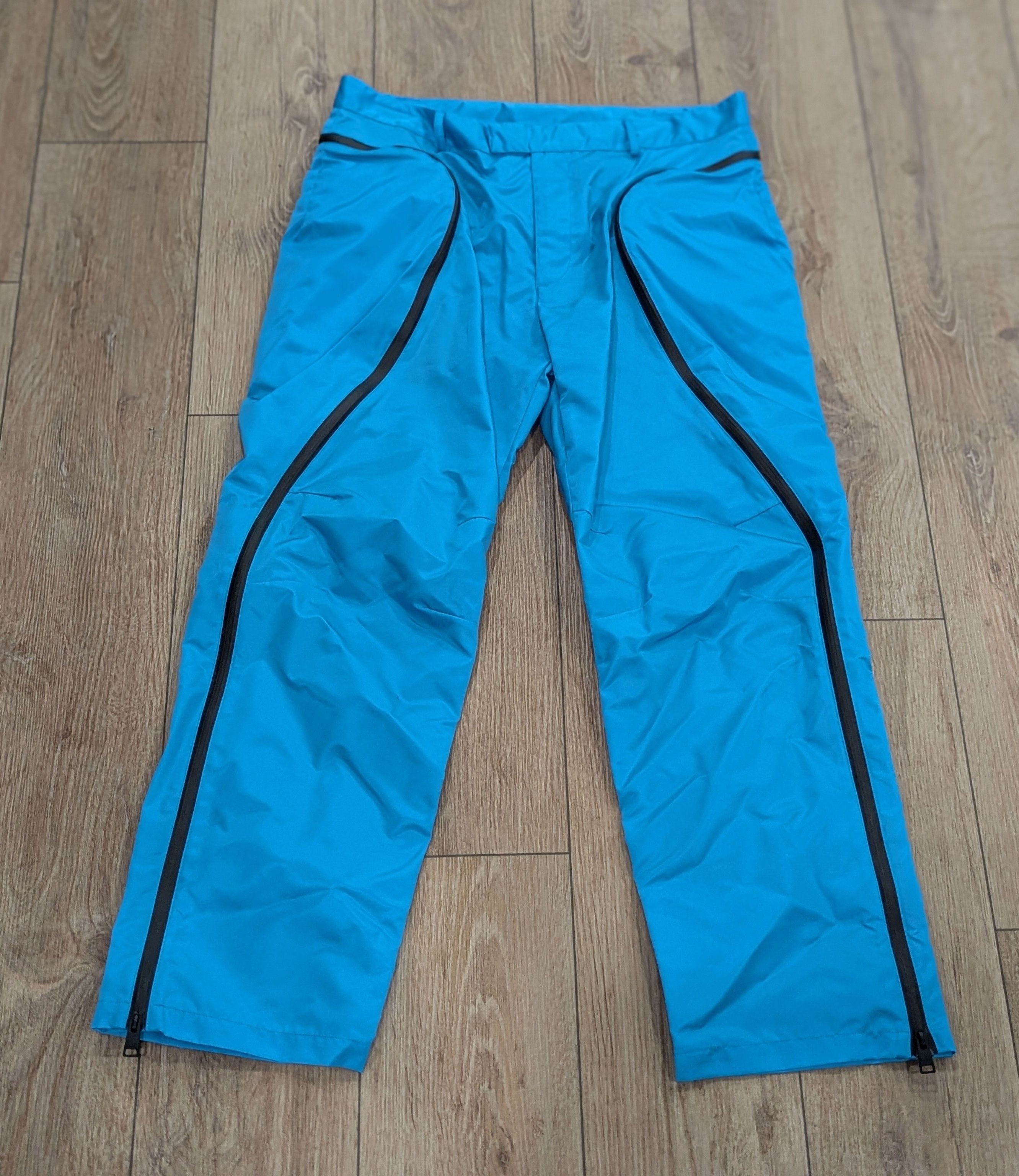 Bottega Veneta BOTTEGA VENETA Piped Track Pants Bright Blue 46 US 30 Size US 30 / EU 46 - 1 Thumbnail