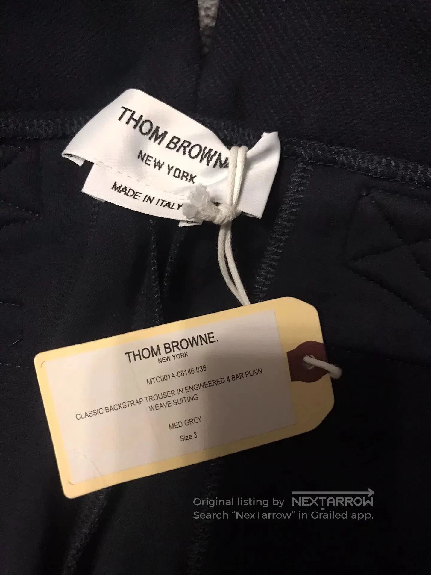 Thom Browne Thom Browne Dark Navy Striped Shorts. Size US 28 / EU 44 - 5 Thumbnail