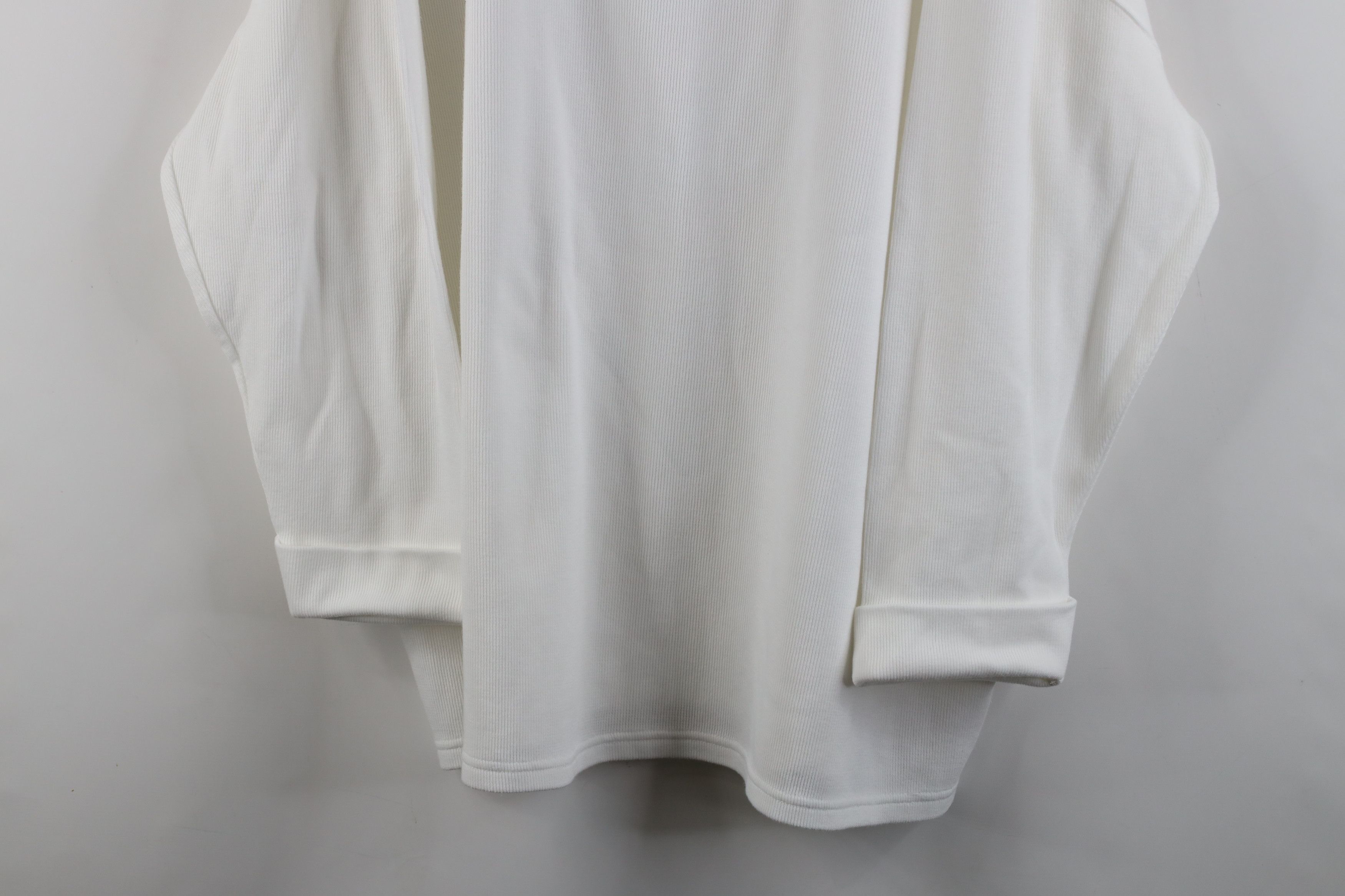Express × Vintage Vintage 90s Express Cotton Ribbed Knit 3/4 Sleeve T-Shirt Size XL / US 12-14 / IT 48-50 - 3 Thumbnail