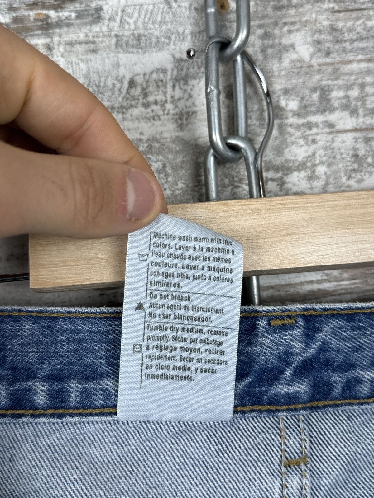 Carhartt Mens Vintage Carhartt Wip denim jeans Carpenter double knee Size US 38 / EU 54 - 17 Thumbnail