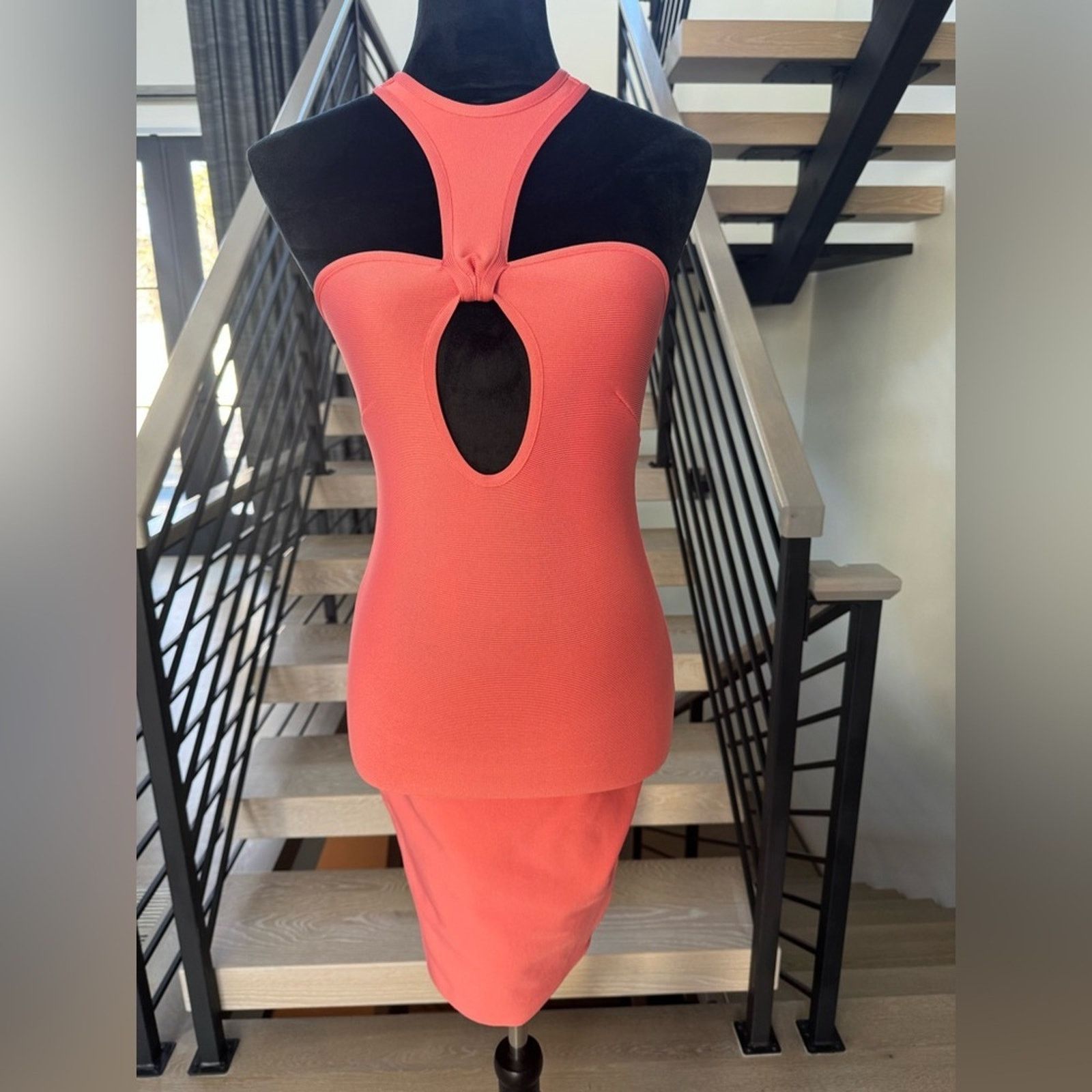 Bebe New Y2K Elegant Coral Dress size Xs Size XS / US 0-2 / IT 36-38 - 1 Thumbnail