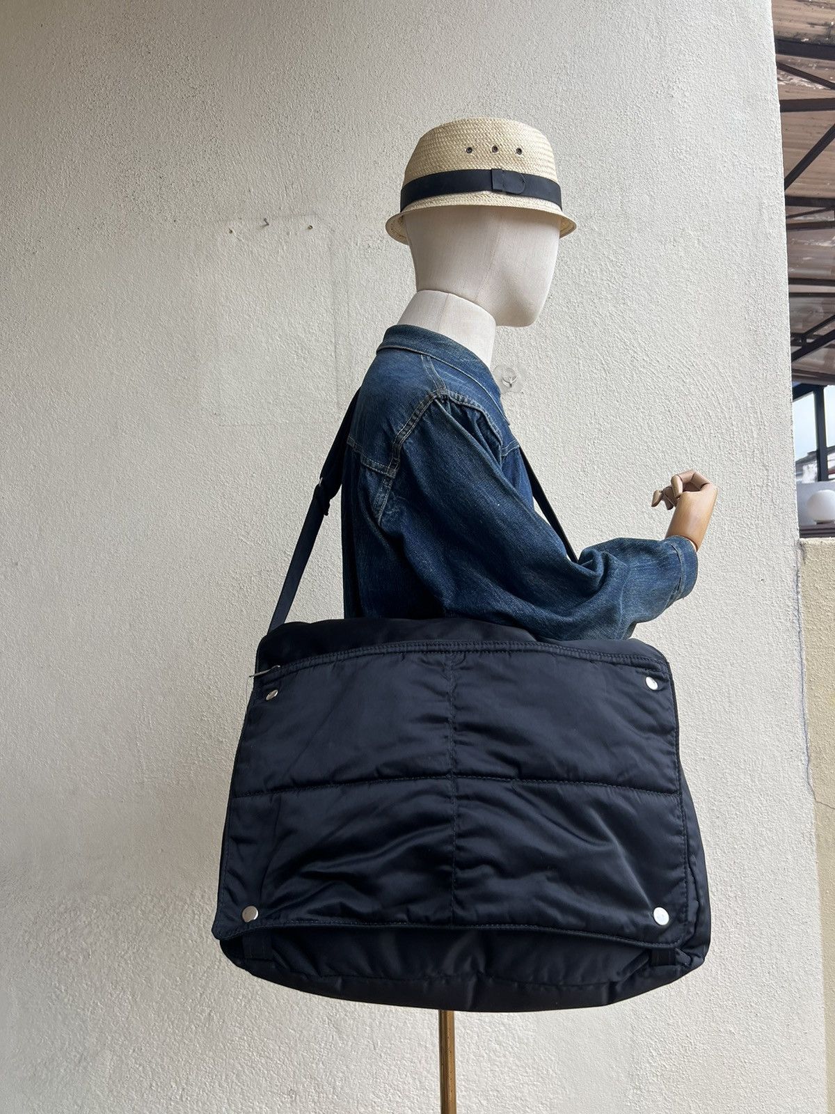 Vintage Yohji Yamamoto Y’saccs Pour Homme Huge Tanker Bag