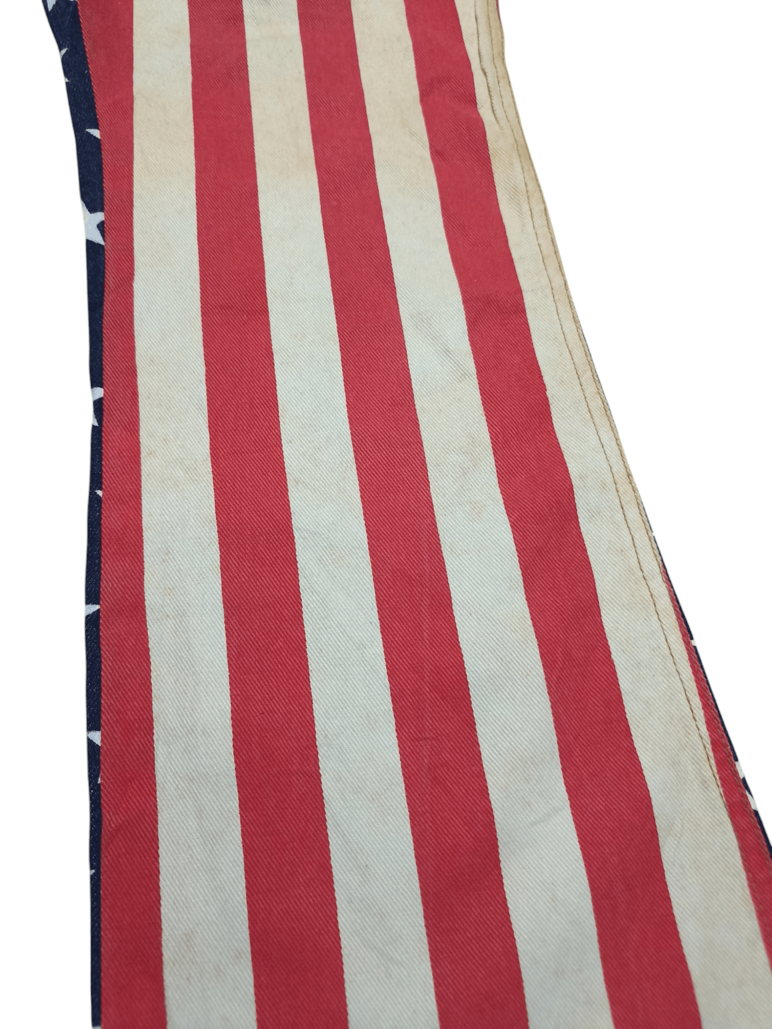 Japanese Brand Vintage CRT Navy USA Flag Printed Unique Motifs Jeans Pants Size 27" / US 4 / IT 40 - 9 Thumbnail