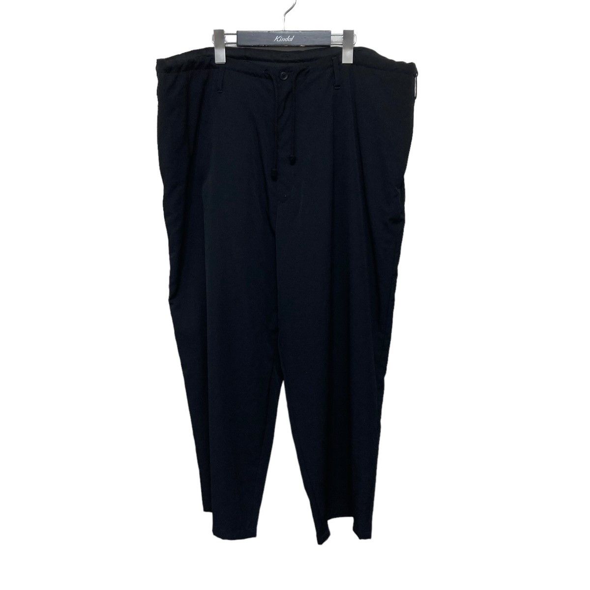 パンツ yohji yamamoto pour homme pants YOHJI YAMAMOTO POUR HOMME - Tapered gabardine pants with an