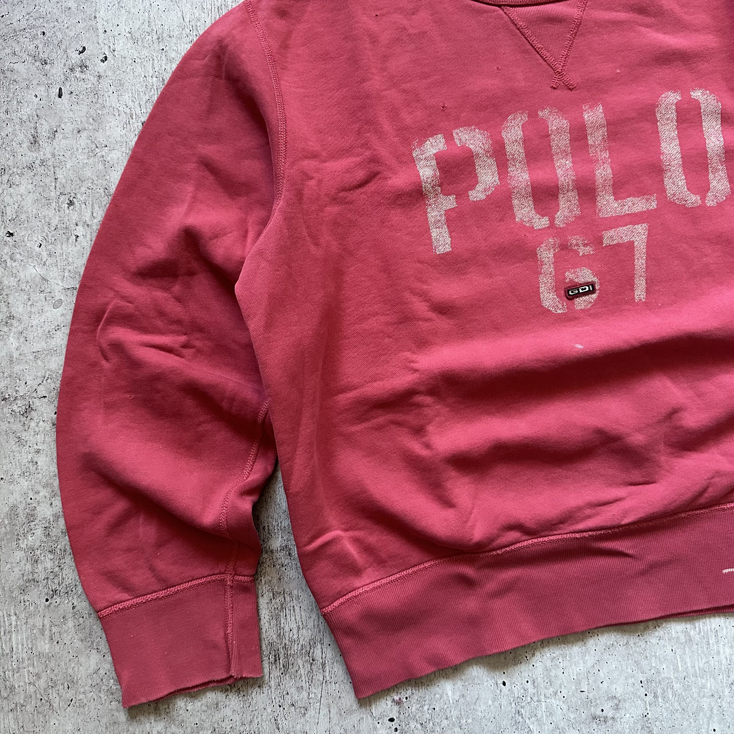 Polo Ralph Lauren Ralph Lauren 67 Big Center Logo Vintage Baggy Sweatshirt Size US M / EU 48-50 / 2 - 4 Thumbnail