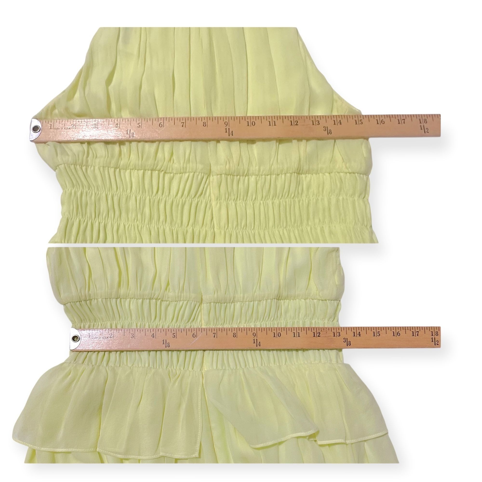 Ulla Johnson Ulla Johnson Adeline midi dress, Citron, Yellow, Size 4, NWT Size S / US 4 / IT 40 - 14 Thumbnail