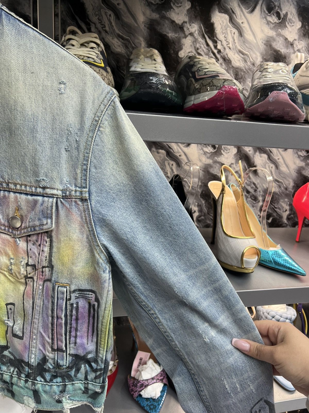 Amiri Amiri Hollywood Jean Jacket Size US S / EU 44-46 / 1 - 8 Thumbnail