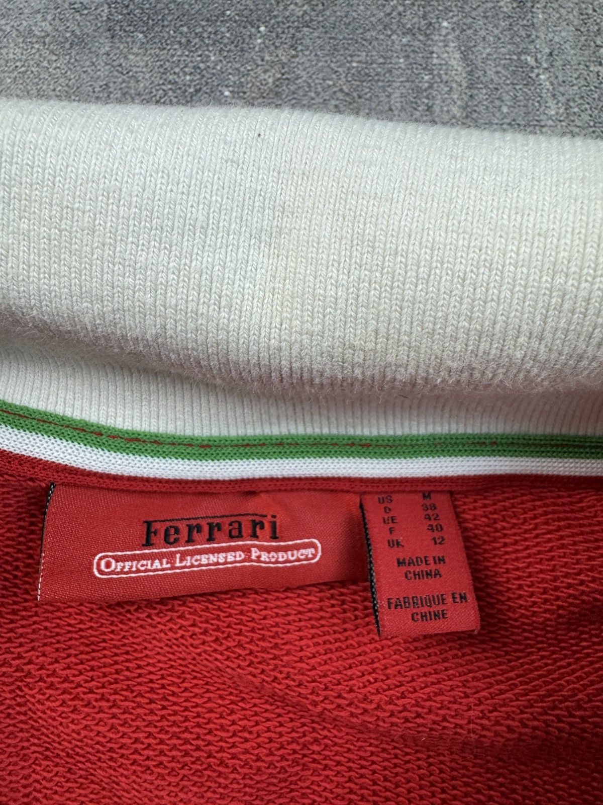 Formula 1 Ferrrari Vintage Zip Jacket Formula one size M Size M / US 6-8 / IT 42-44 - 4 Thumbnail