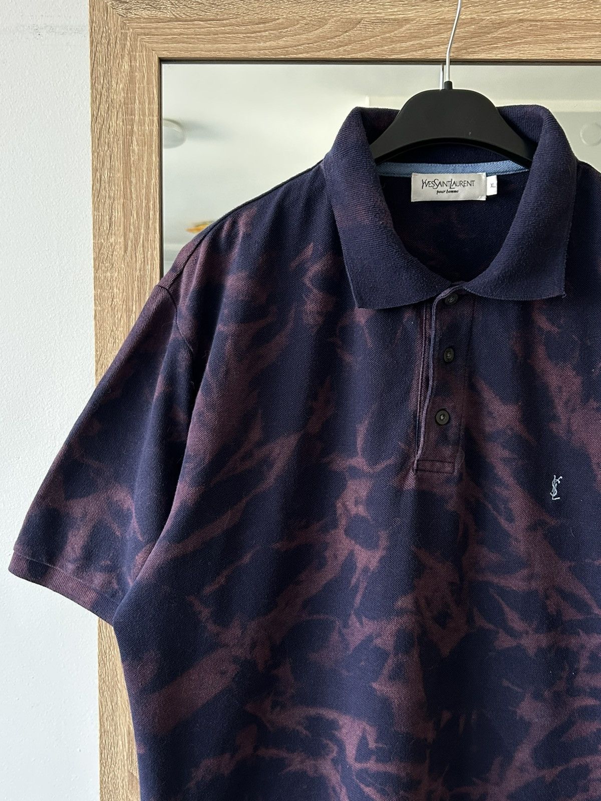 Yves Saint Laurent Vintage polo YSL Yves Saint Laurent custom xlarge logo Size US XL / EU 56 / 4 - 8 Thumbnail