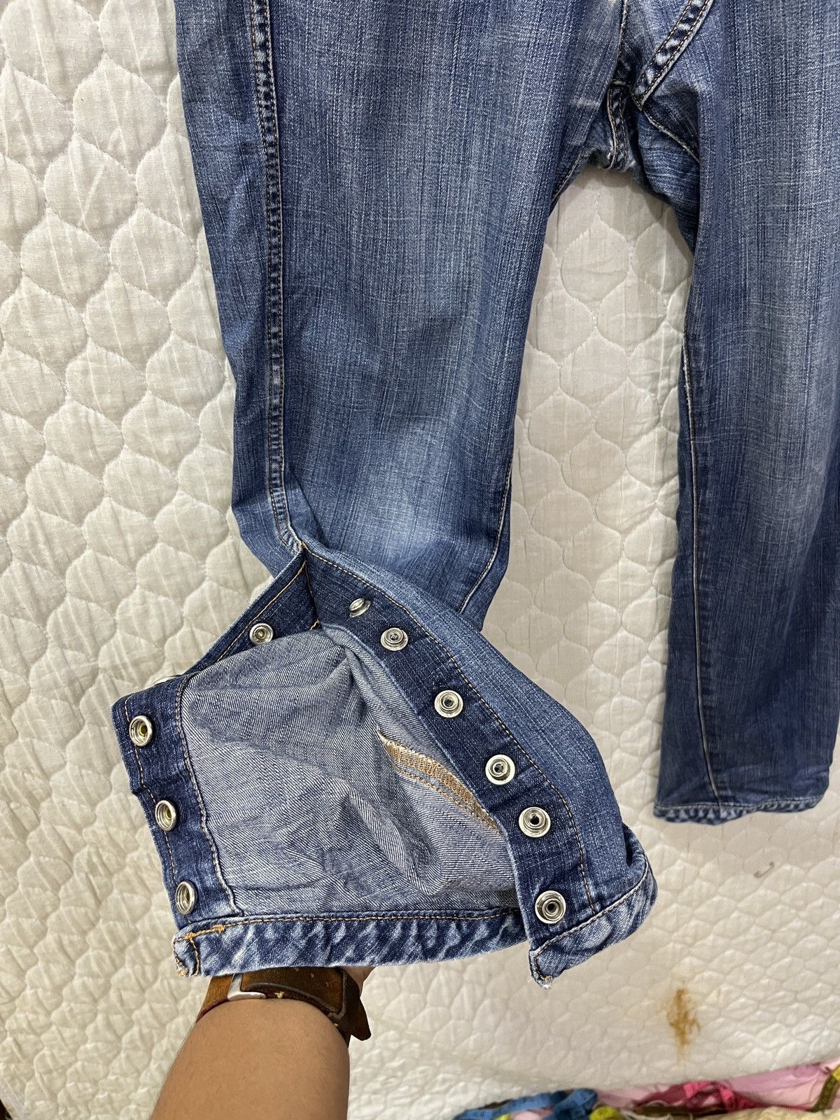 Issey Miyake 🔥🔥🔥HYPE ZUCCA DENIM Size 30" / US 8 / IT 44 - 7 Thumbnail