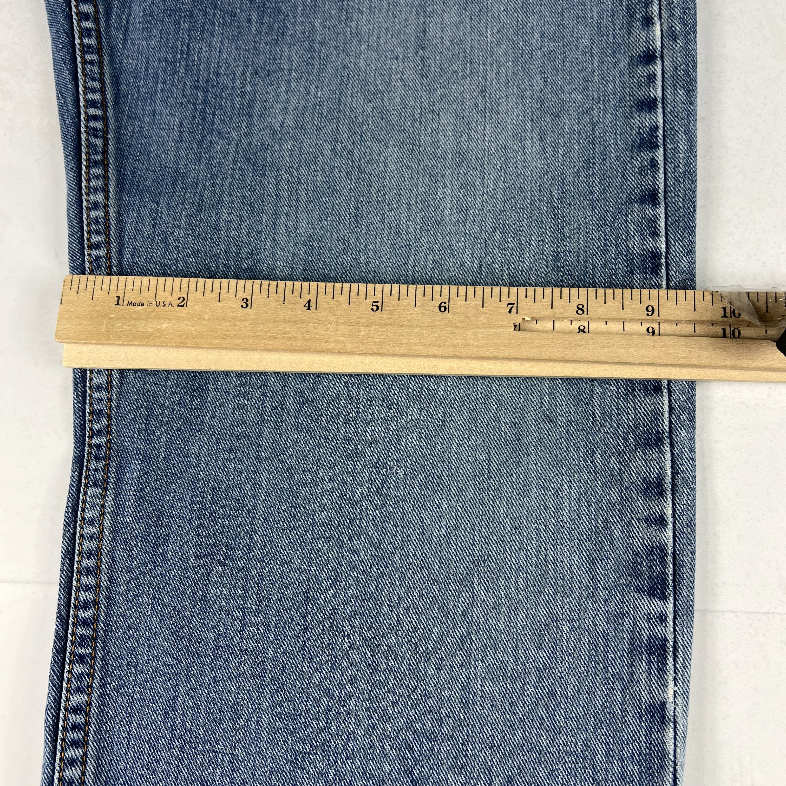 Levi's × Vintage Y2K Levi's Jeans 505 Straight Blue Faded Cotton Denim Size US 33 - 21 Thumbnail