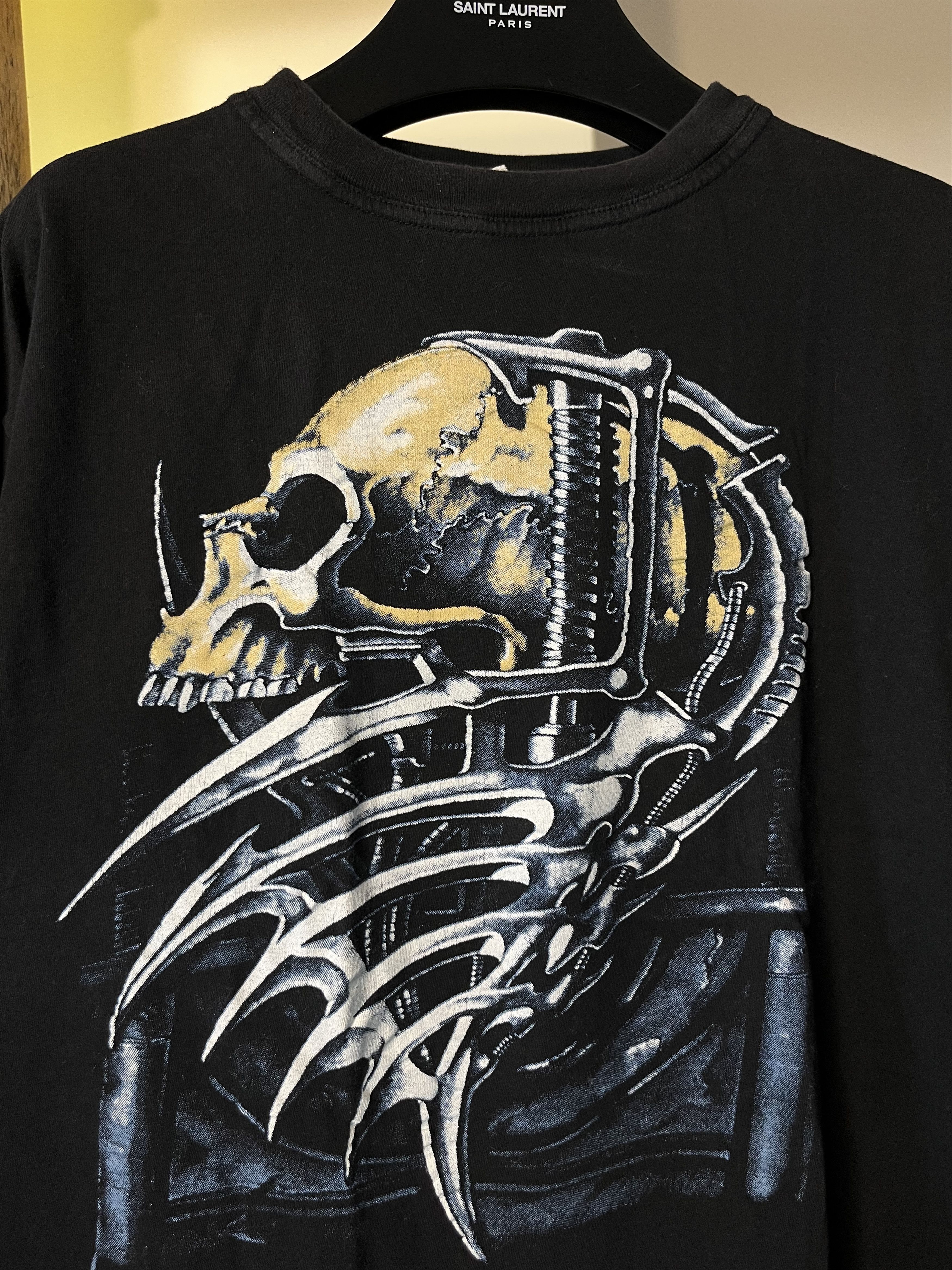 Affliction × Vintage Vintage 90s Avant Garde Affliction Skull Tribal Size US L / EU 52-54 / 3 - 3 Thumbnail