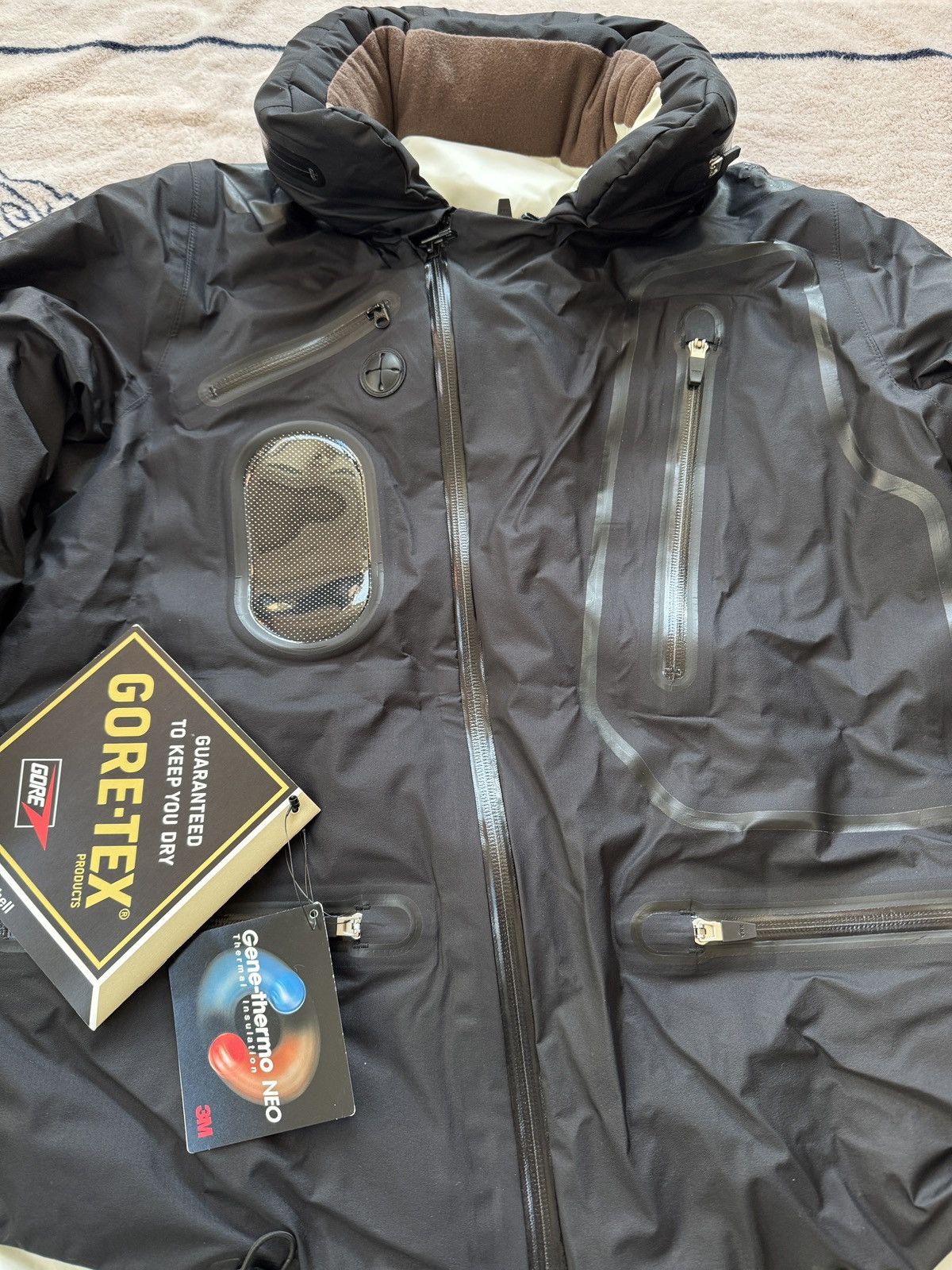 Jun Takahashi Undercoverism A/W07 Gore tex Padded Jacket Black Size US M / EU 48-50 / 2 - 7 Thumbnail
