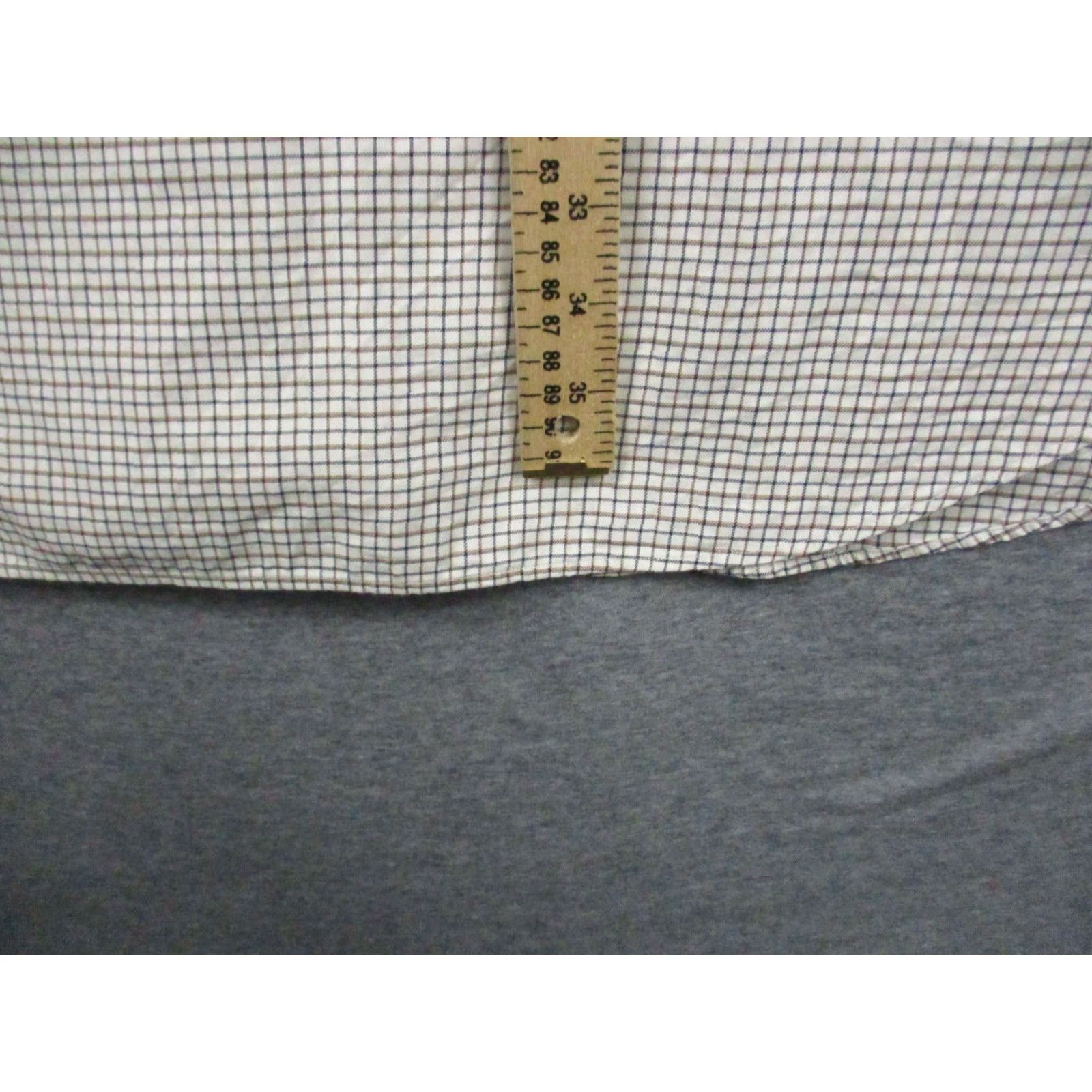 Ralph Lauren Ralph Lauren Shirt 3XLT Tall Button-Down Check Blue Pony On Eggshell Beige Cotton Size US XXL / EU 58 / 5 - 6 Thumbnail