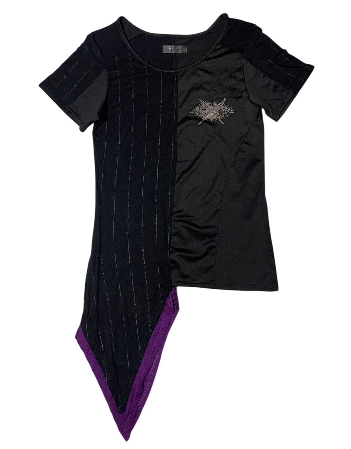 2000's Sixh Vkei Asymetric Tribal Tshirt