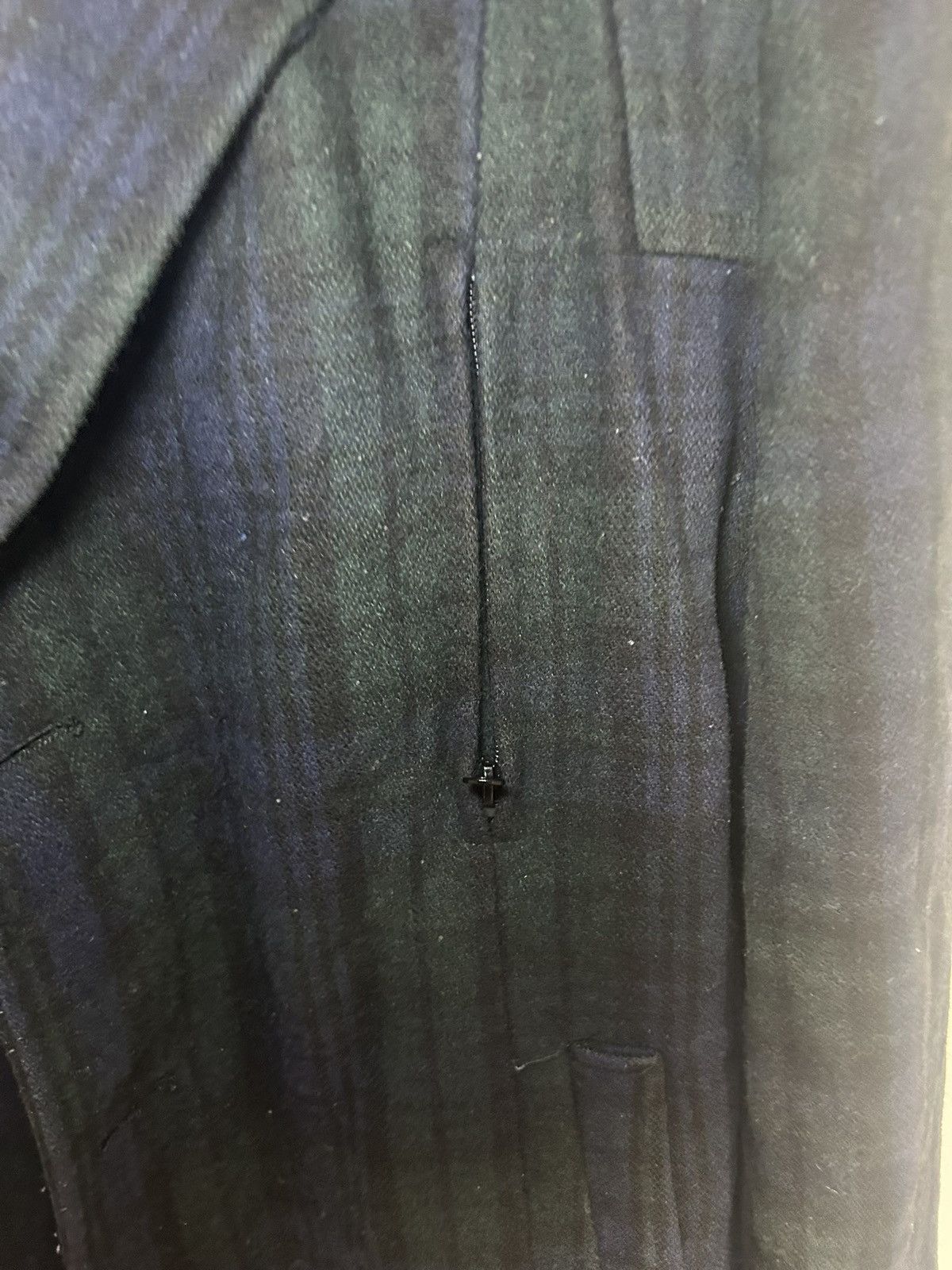 Vintage Vintage Major tartan/plaid medium length wool coat Size US L / EU 52-54 / 3 - 7 Thumbnail