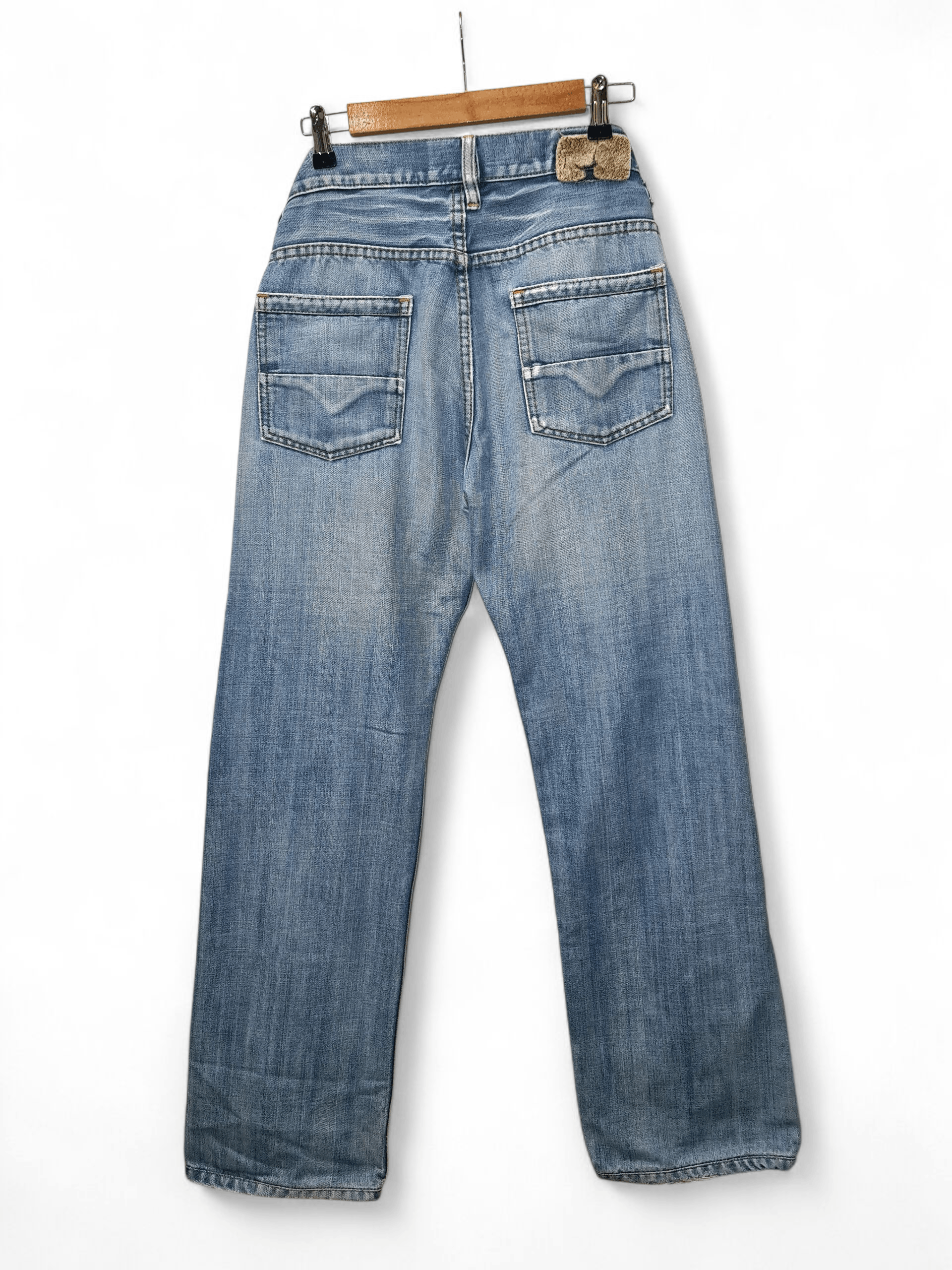 Diesel Vintage Diesel Blue Distressed Jeans Pants Size US 33 - 11 Thumbnail