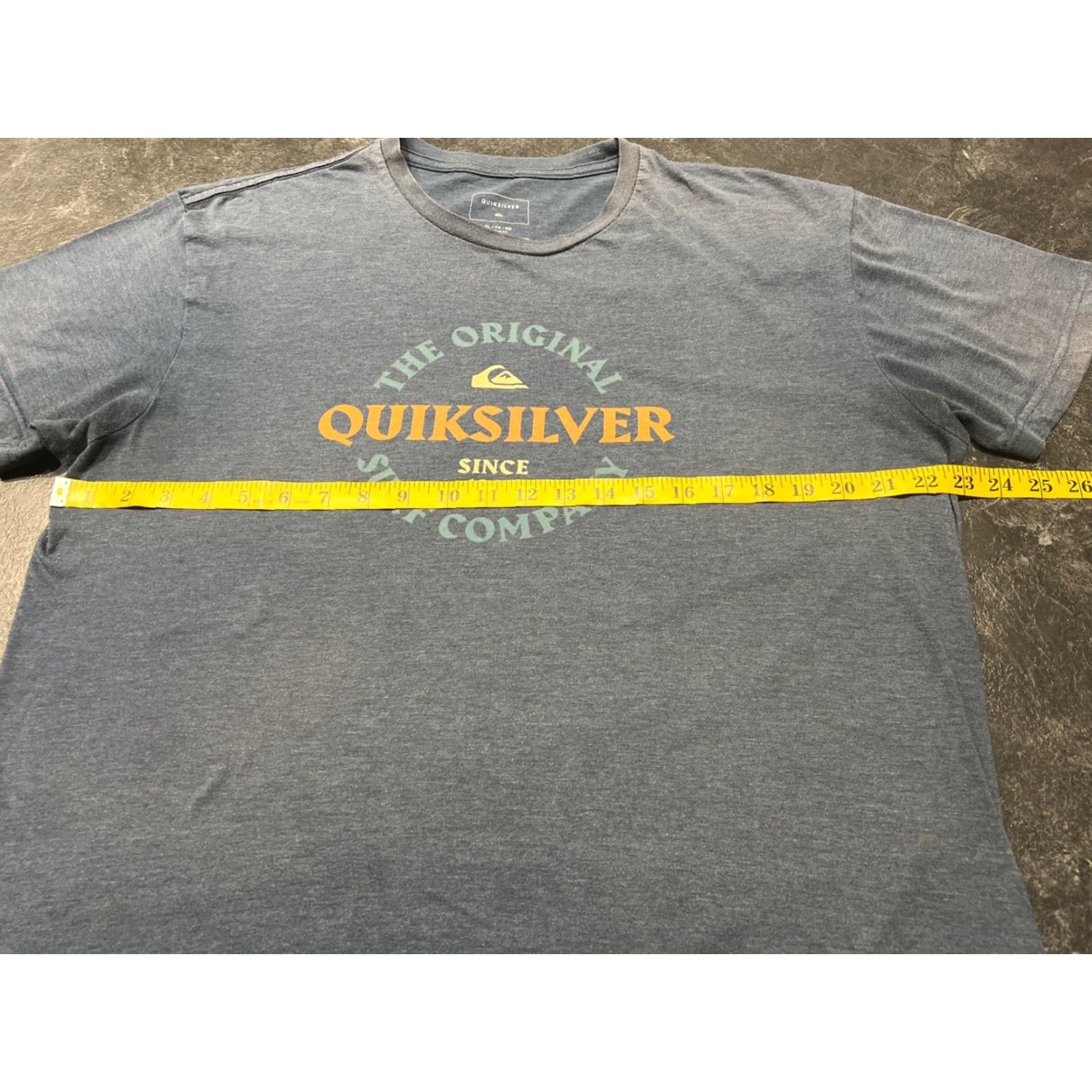 Quiksilver VINTAGE Quiksilver Original Surf Company T-Shirt XL Blue 90s Beach Unisex Adults Size US XL / EU 56 / 4 - 6 Thumbnail