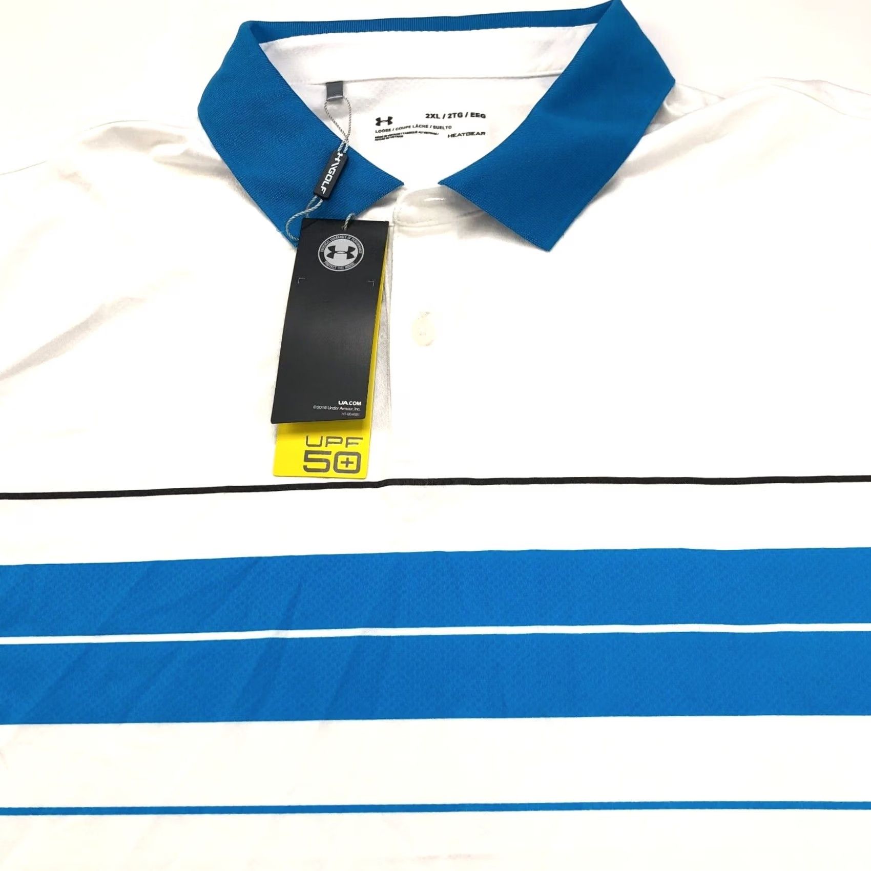 Under Armour VINTAGE Under Armour Polo Shirt? No. Size US XXL / EU 58 / 5 - 2 Thumbnail