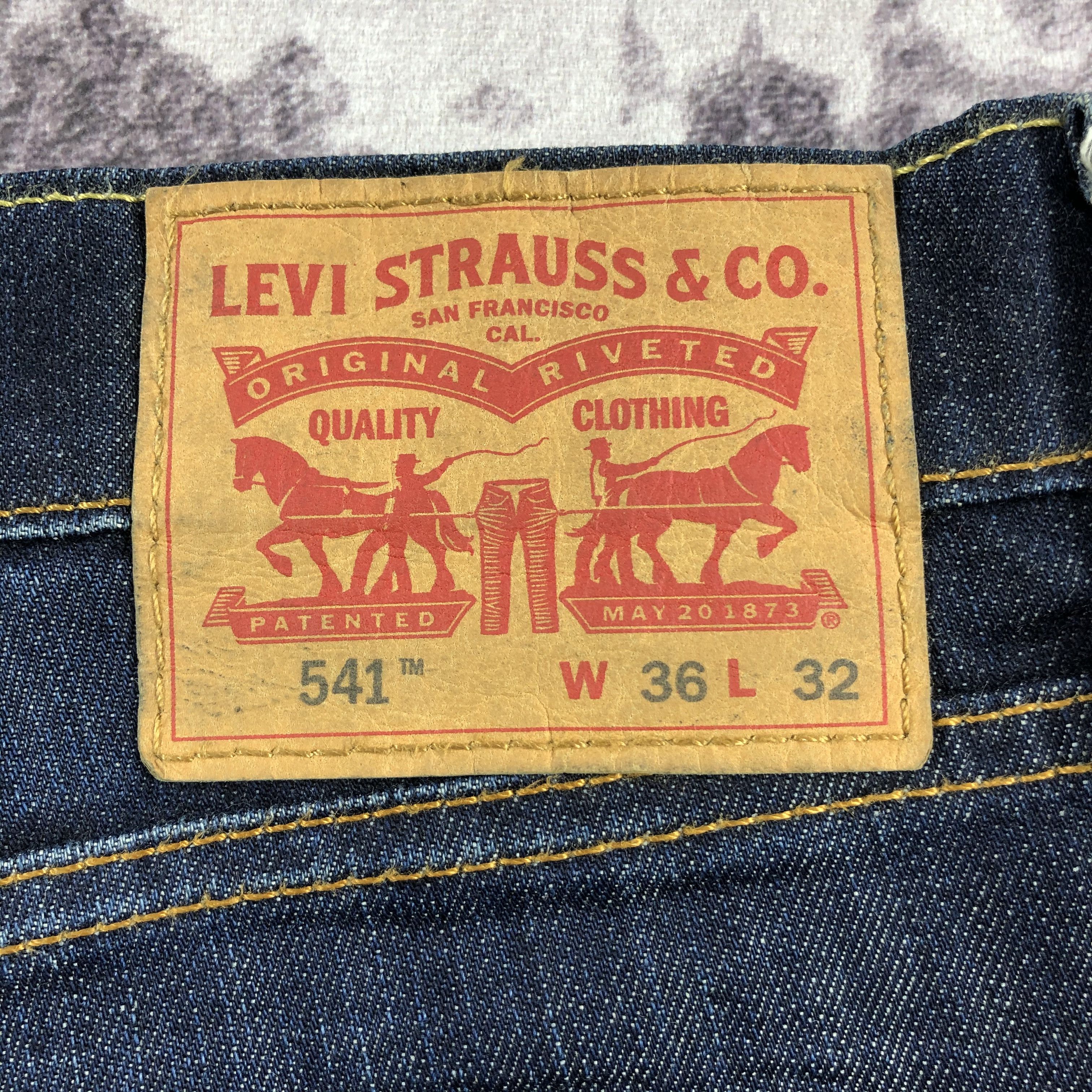 Levi's × Vintage Vintage Blue Wash Levis 541 Jeans-JM2442 Size US 39 - 6 Thumbnail