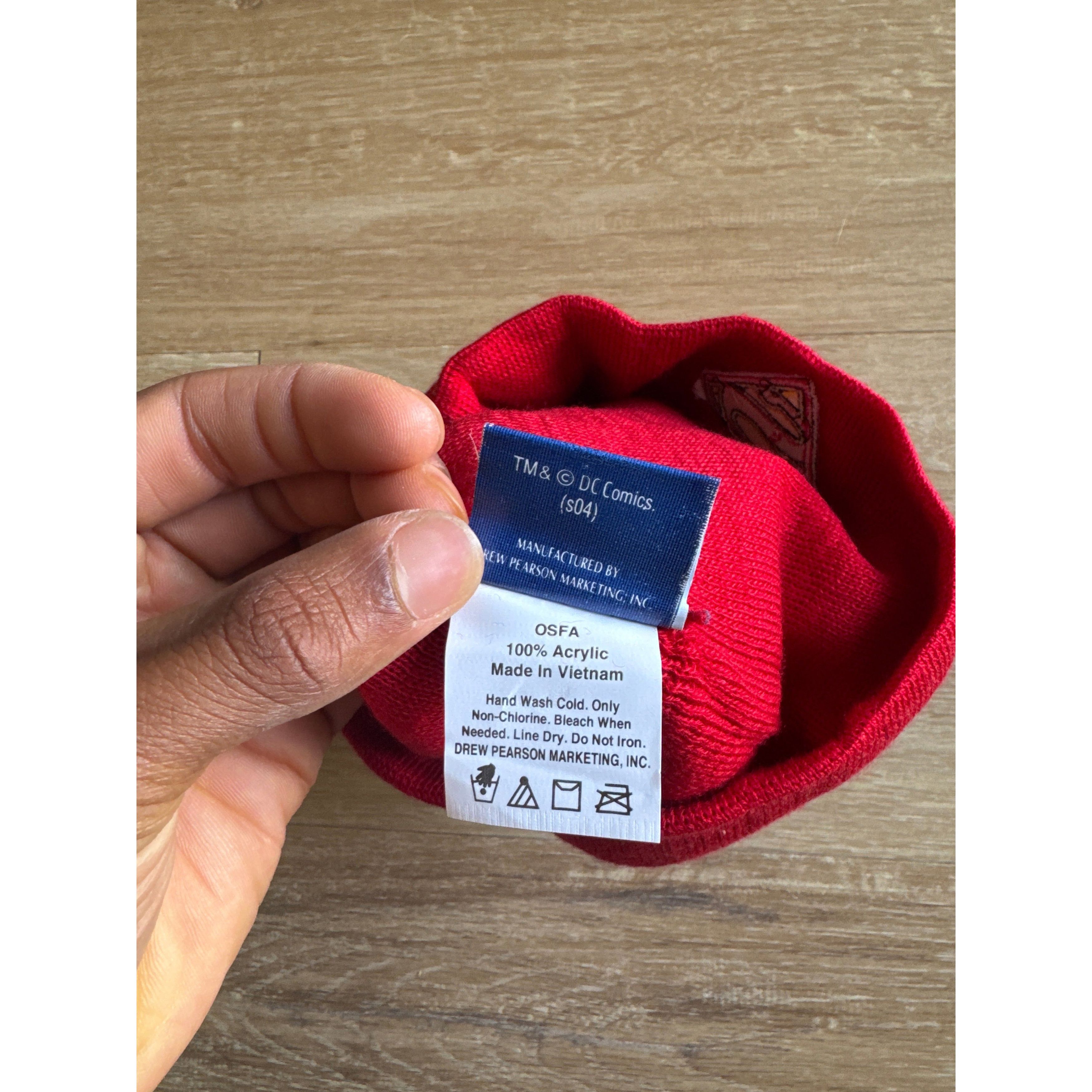 Other Vintage Y2K Superman Flame Beanie Size ONE SIZE - 5 Thumbnail