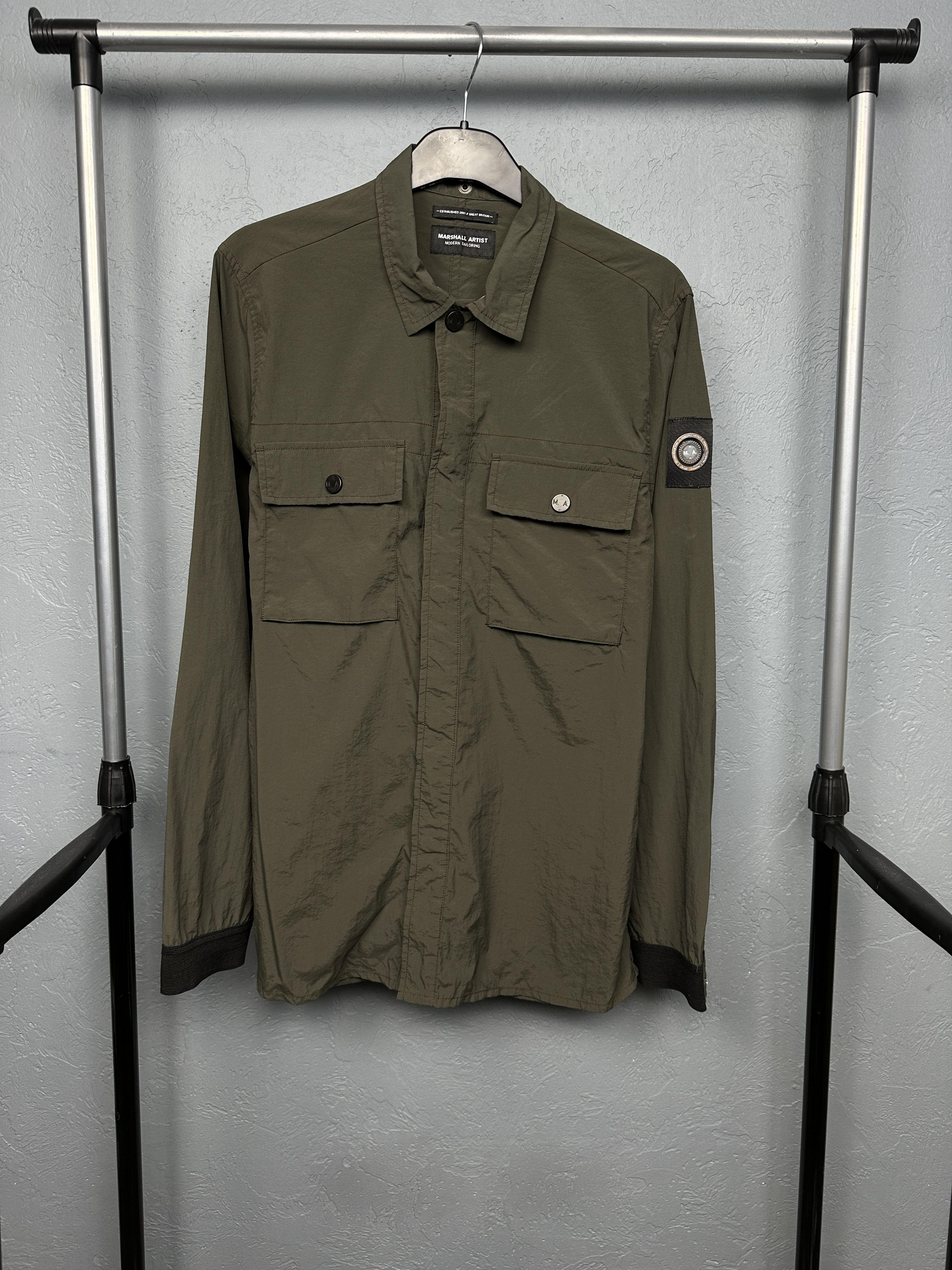 Marshall Artist Marshall Artist Mens Nylon Overshirt Jacket Size US L / EU 52-54 / 3 - 1 Thumbnail