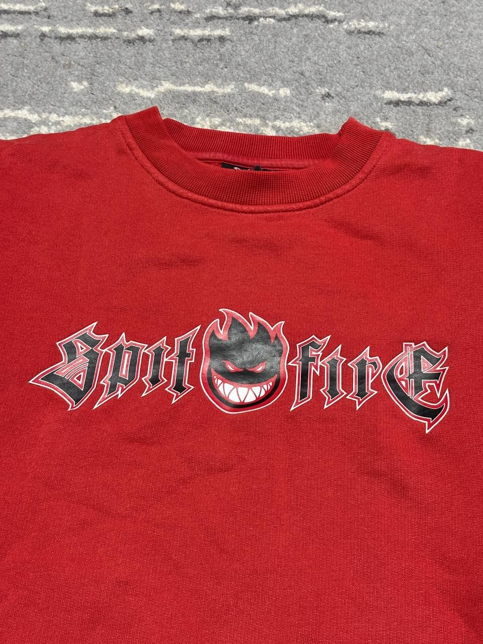 Spitfire 👕 Spitfire Skate Crewneck — Red Flamehead Edition Size US M / EU 48-50 / 2 - 2 Thumbnail