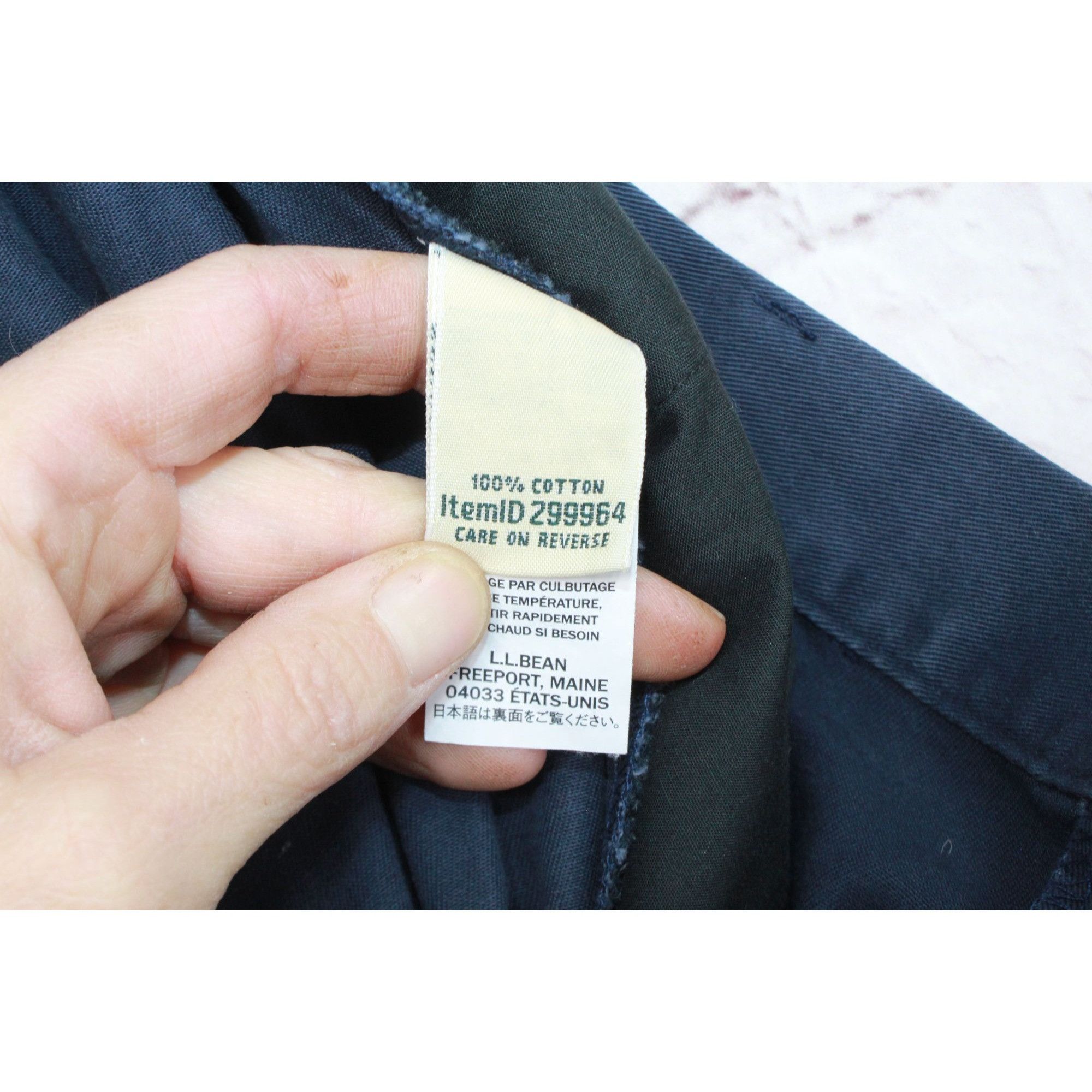 L.L. Bean LL Bean Wrinkle Free Bayside Pants Ultra High Rise 10 Pet Size 32" / US 10 / IT 46 - 8 Thumbnail