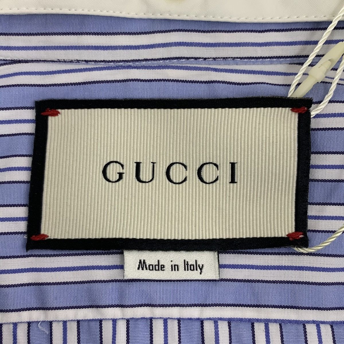 Gucci Gucci Vertical Striped Lapel Long Sleeve Shirt Dress K26WX Size XL / US 12-14 / IT 48-50 - 6 Thumbnail
