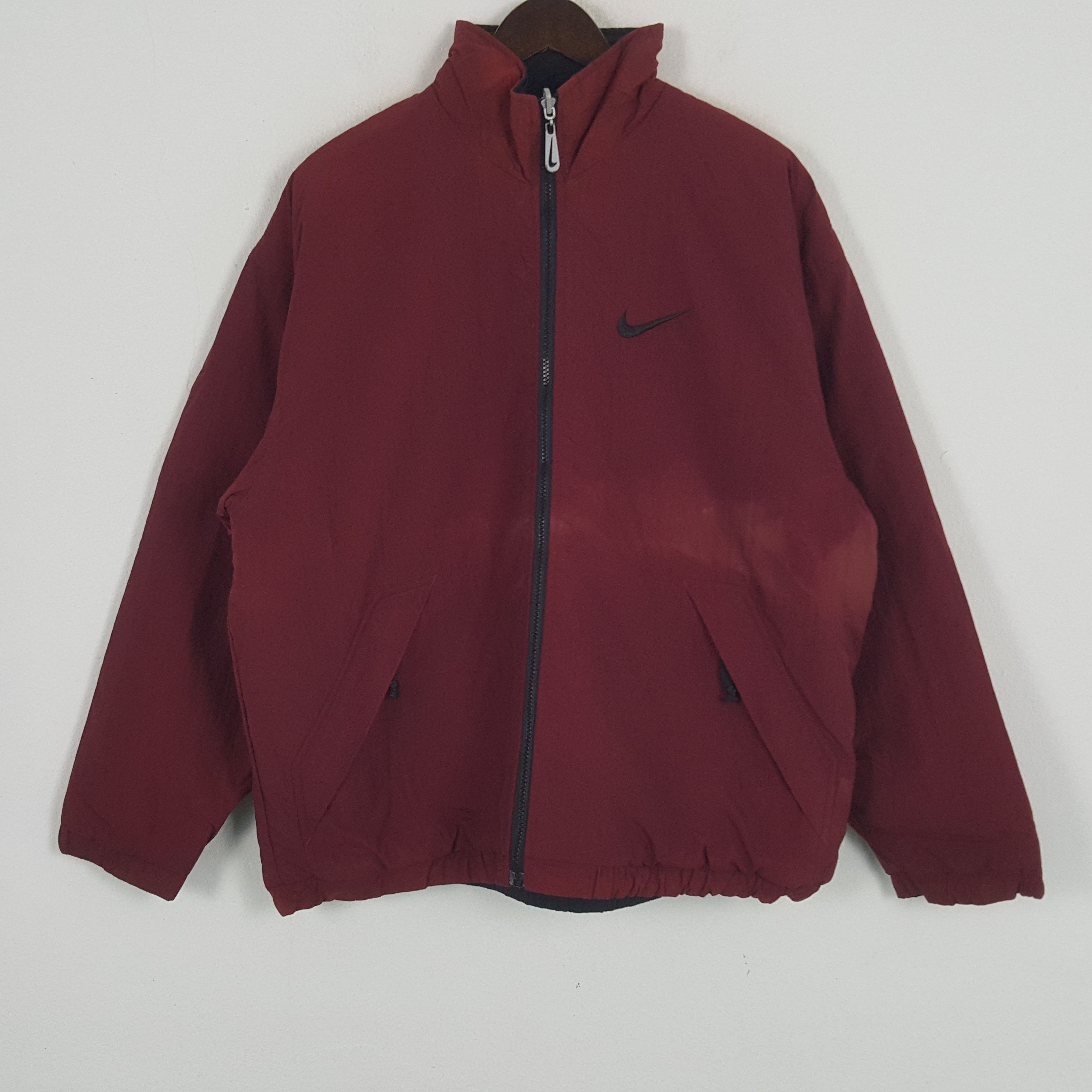 Nike × Vintage Vintage Nike Embroidery Swoosh Reversible Jacket Size US M / EU 48-50 / 2 - 2 Thumbnail