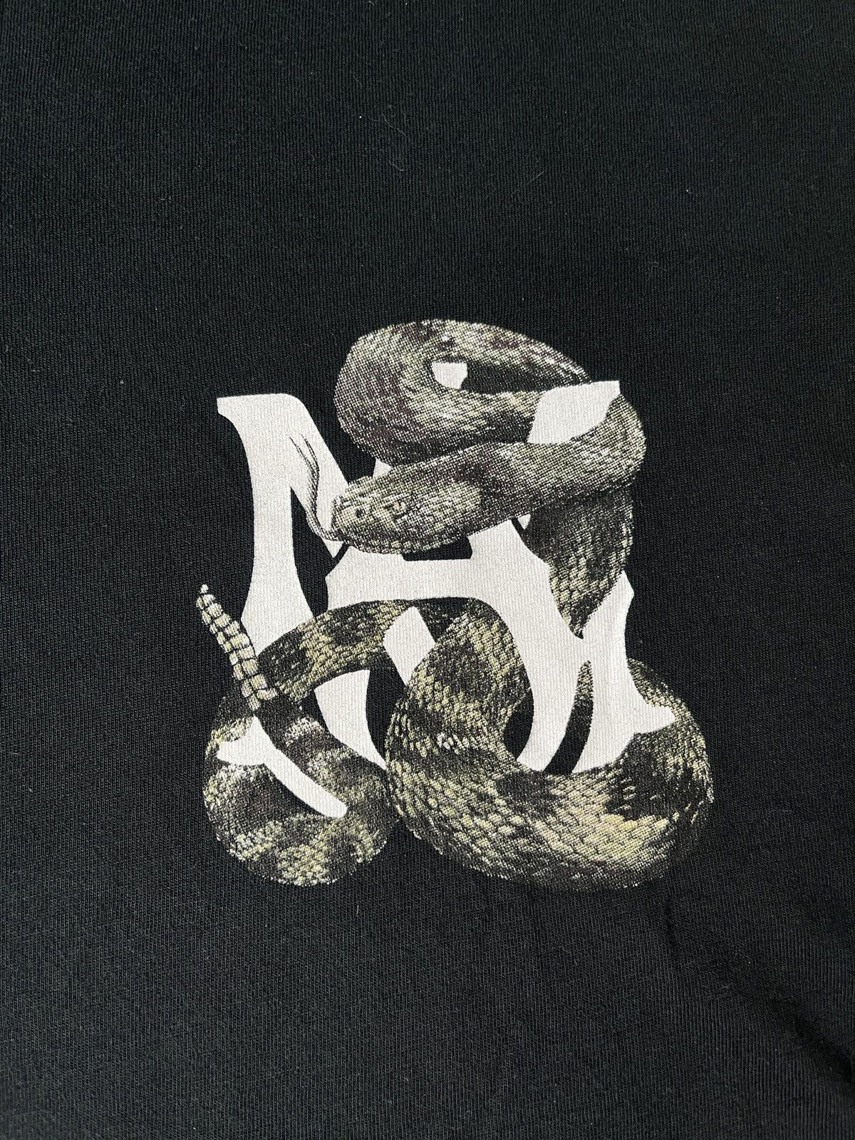 Amiri AMIRI SNAKE TEE GRAPHIC SHIRT Size US M / EU 48-50 / 2 - 3 Thumbnail
