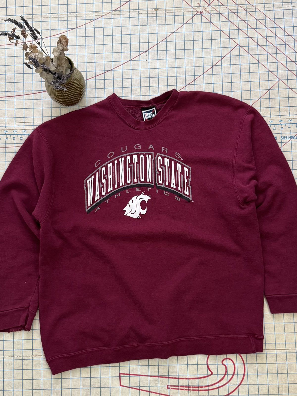Pro Player Vintage Pro Player Washington State Cougars Athletics Crew Size US XXL / EU 58 / 5 - 2 Thumbnail