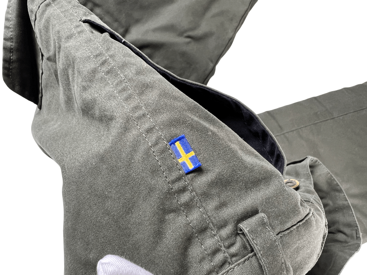 Fjallraven × Vintage Fjallraven G1000 Warm Cargo Pants S Size 28" / US 6 / IT 42 - 4 Thumbnail