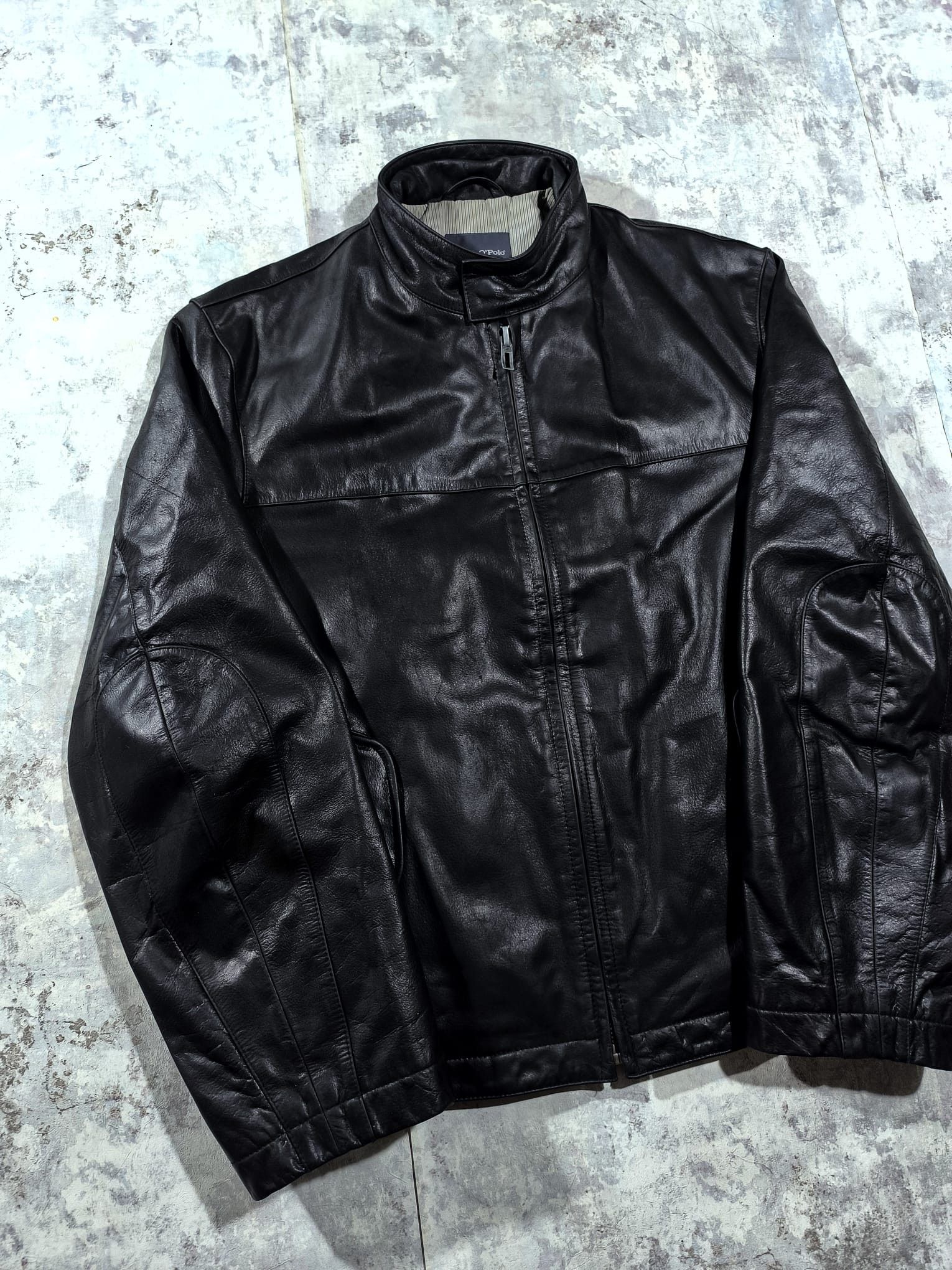 14th Addiction oversize bomber moto real leather jacket Size US XL / EU 56 / 4 - 5 Thumbnail