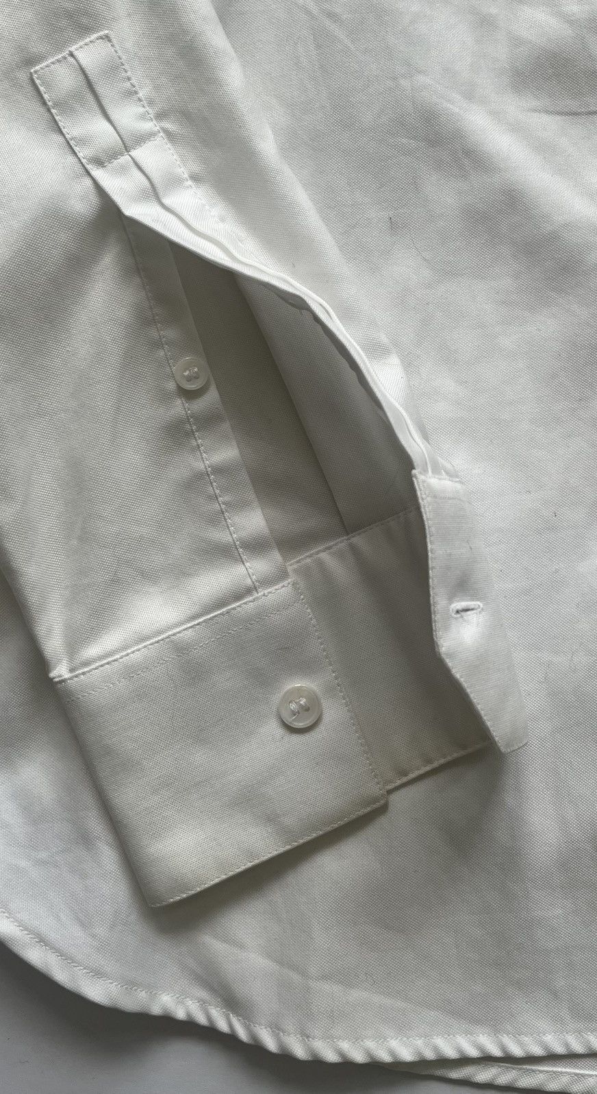 Saint Laurent Paris Saint Laurent White Shirt Size 38R - 5 Thumbnail