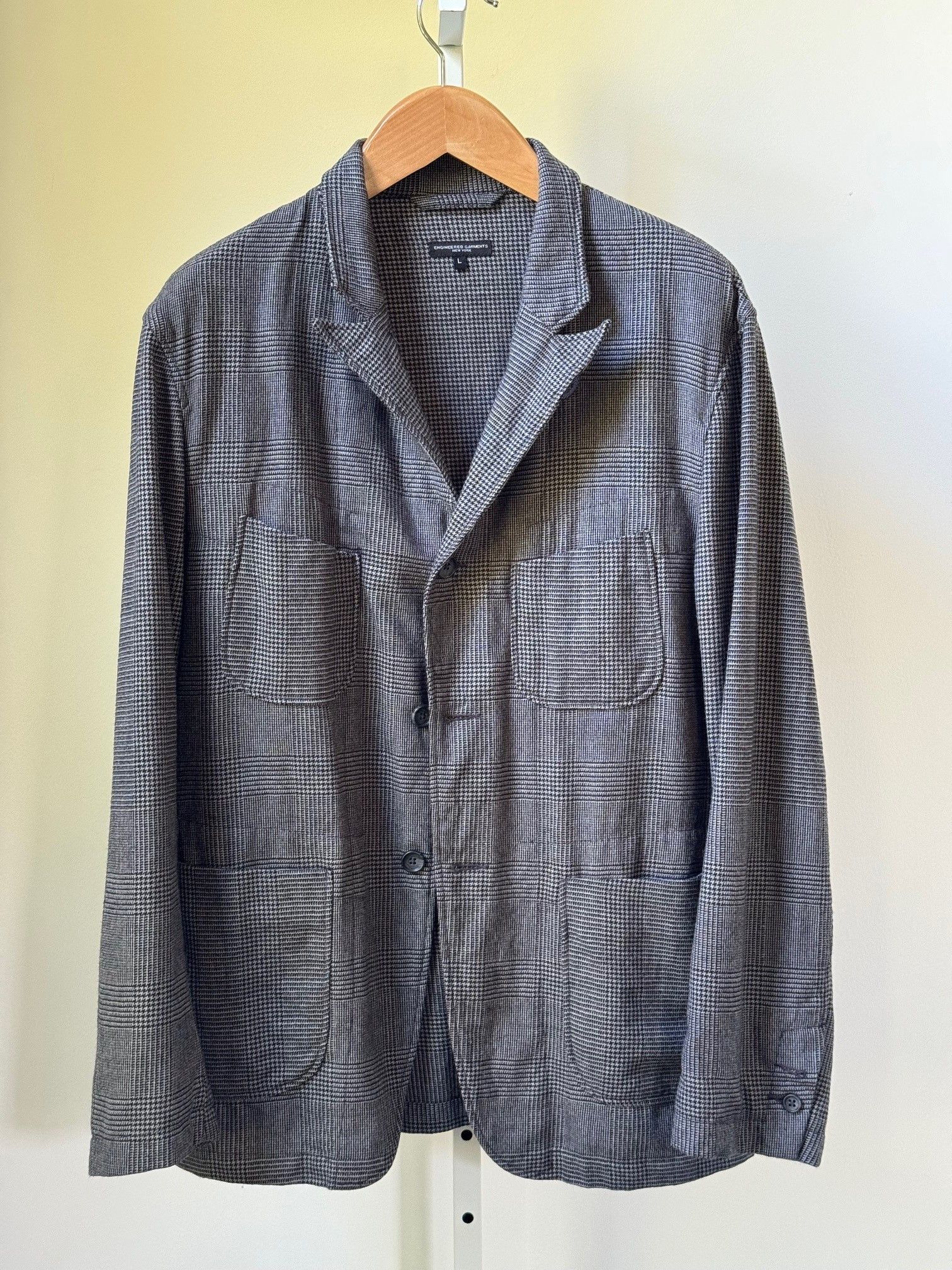 Engineered Garments NB Jacket Glen Plaid