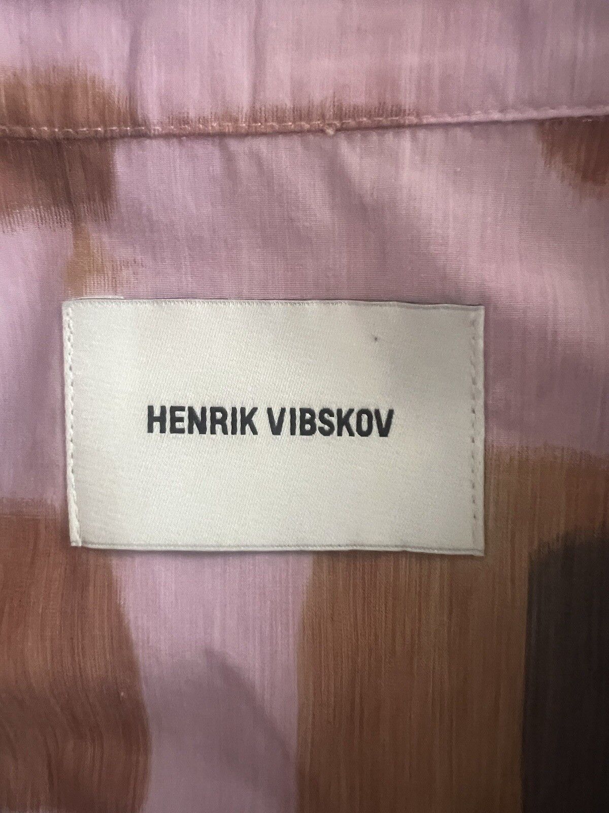 Henrik Vibskov The Artist Shirt Pink Cubes Spring Summer ‘22 Size XS Size US XS / EU 42 / 0 - 3 Thumbnail
