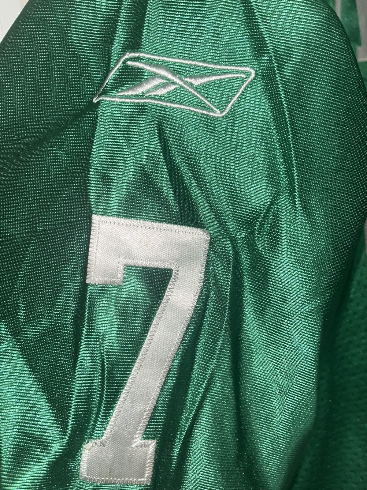 Reebok Michael Vick Kelly Green Super Bowl Patch Jersey Size US M / EU 48-50 / 2 - 6 Thumbnail