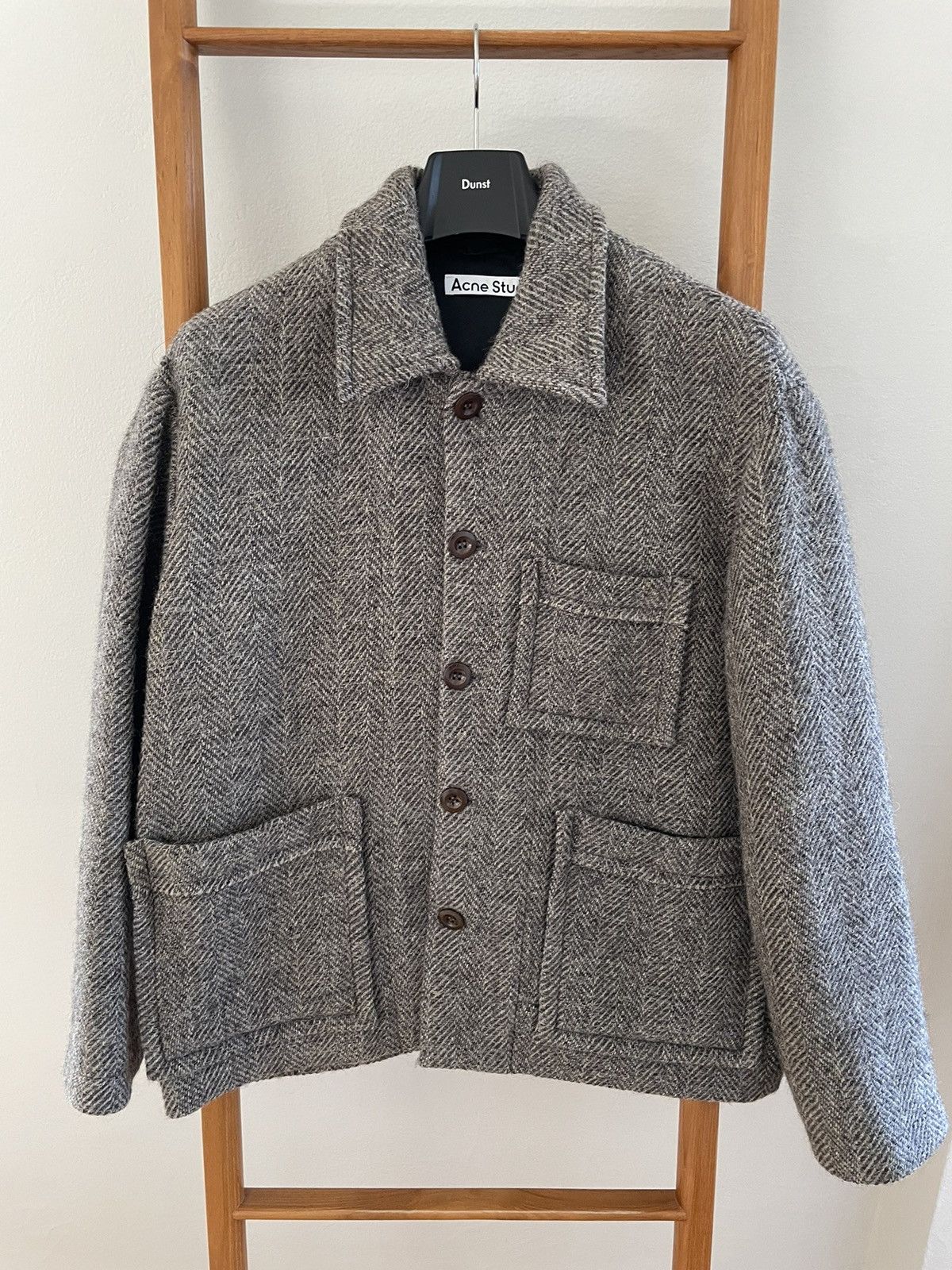 Acne Studios Acne Studios Wool Tweed Jacket sz 44 FW22 | Grailed