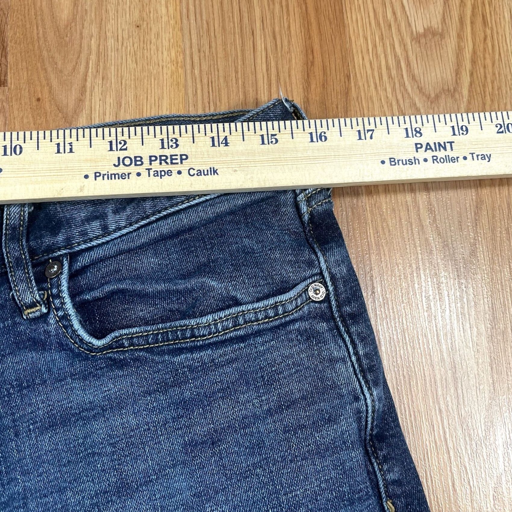 Old Navy Old Navy Jeans Mens 32Wx34L Loose Straight Leg Cotton Blend Denim Blue Jeans Mens Regular 32 Blue Straight 5-Pocket Denim Size US 32 / EU 48 - 4 Thumbnail