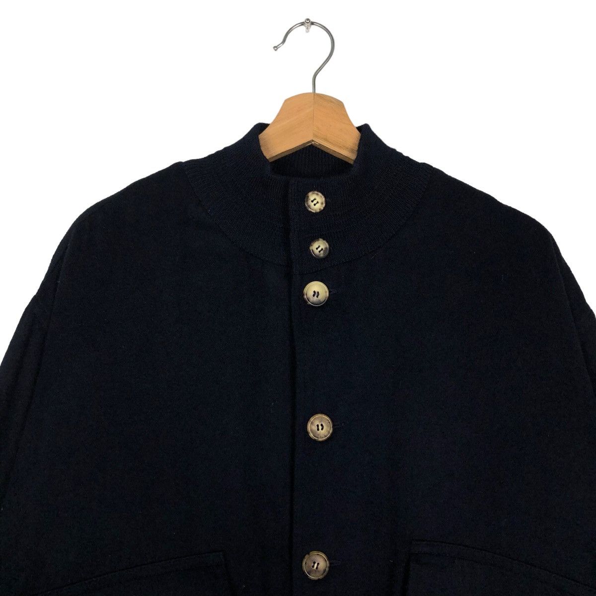Vintage 🔥90’s Vintage Bomber Cardigan Dunhill Made in Italy Size US M / EU 48-50 / 2 - 2 Thumbnail