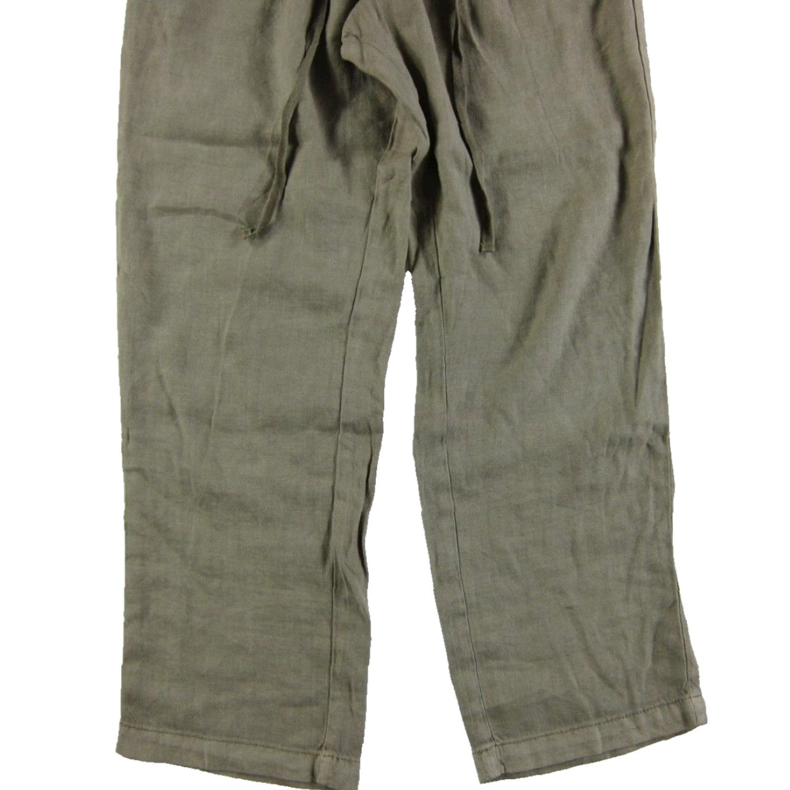 American Eagle Outfitters American Eagle Outfitters Pants Women 2 Olive Green Linen Rayon High Rise Wide Leg Pockets 24" Waist 31" Inseam Size 26" / US 2 / IT 38 - 7 Thumbnail
