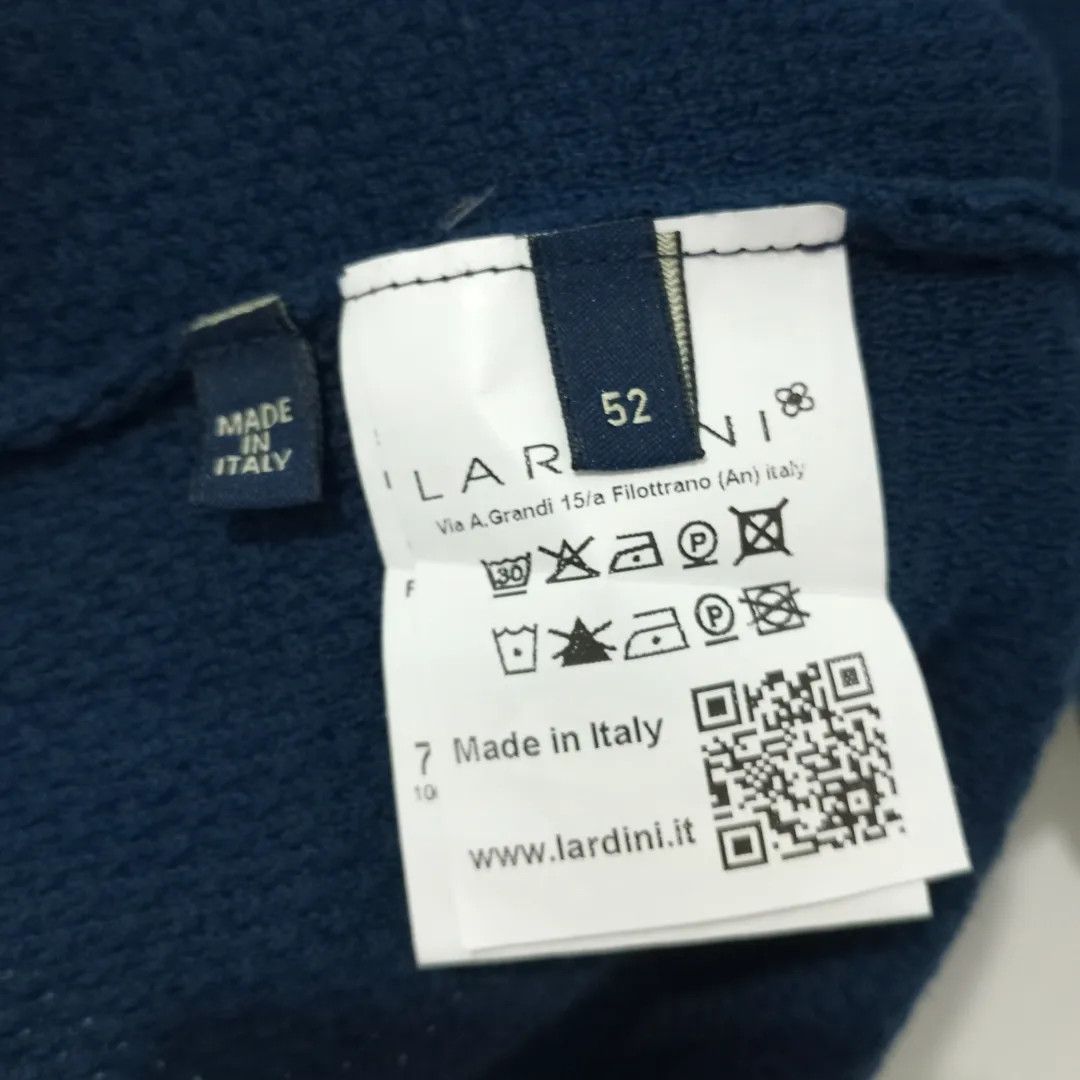 Lardini Lardini short sleeve polo knit Size US L / EU 52-54 / 3 - 7 Thumbnail