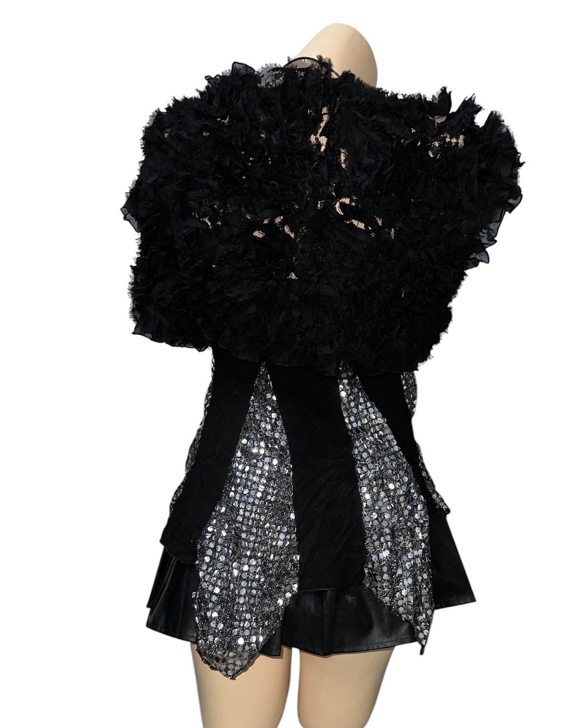 Japanese Brand Asymmetrical sequin midi skirt 🪩💖 Size 26" / US 2 / IT 38 - 5 Thumbnail